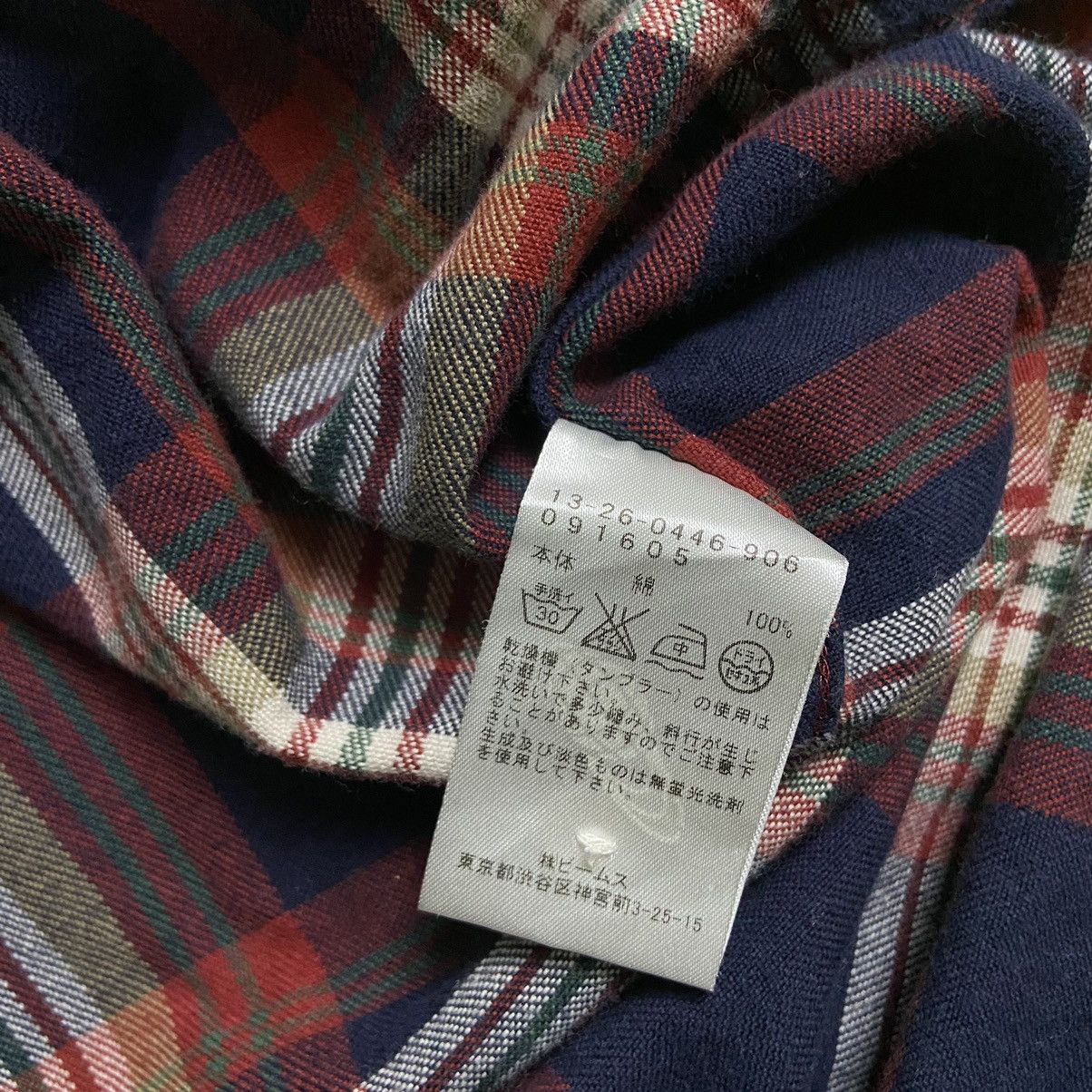 Beams Plus 2000s Beams Boy Flannel Tunic Size US S / EU 44-46 / 1 - 6 Thumbnail