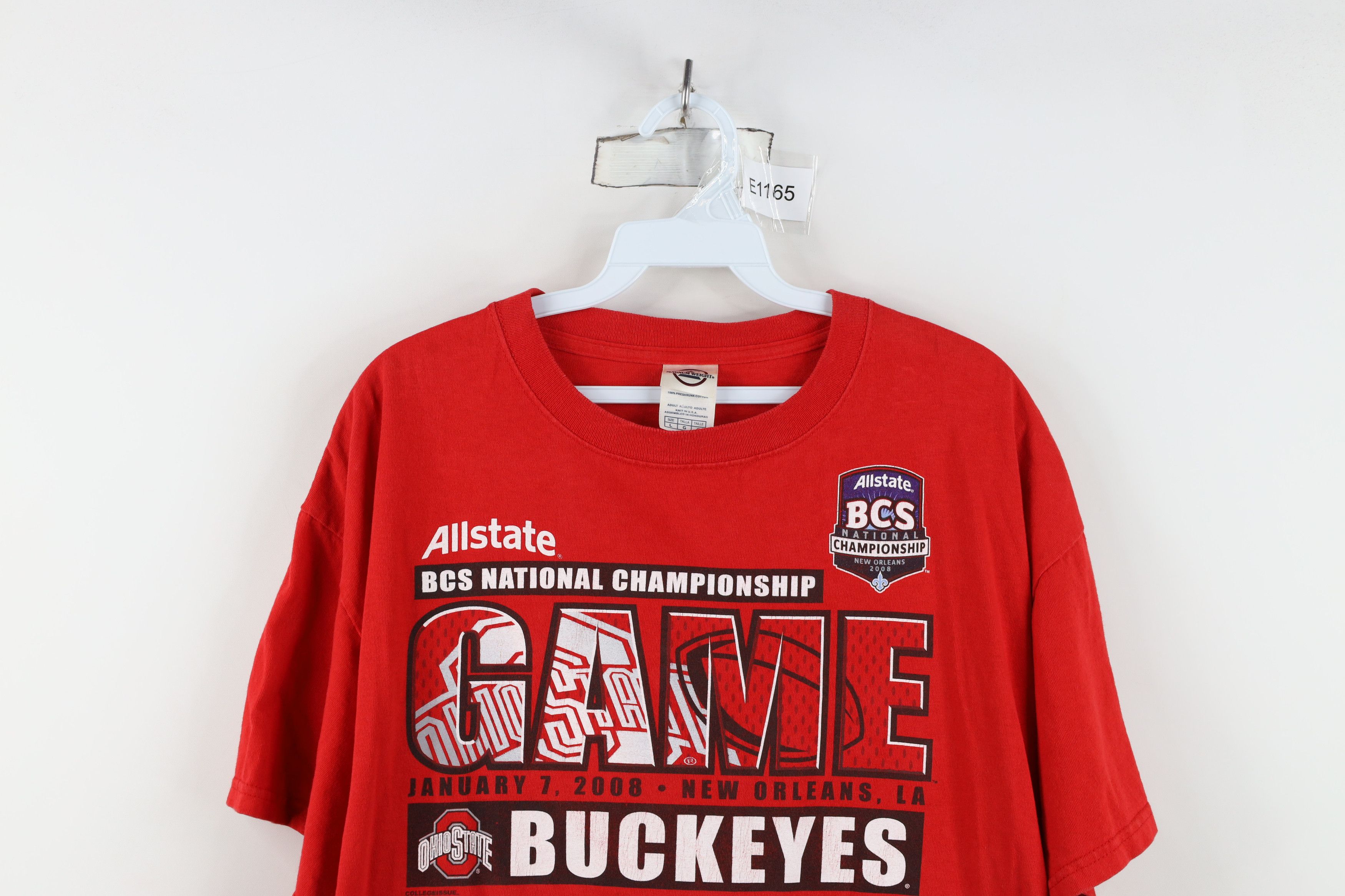Vintage Vintage Championship Ohio State University Football T-Shirt Size US L / EU 52-54 / 3 - 2 Thumbnail