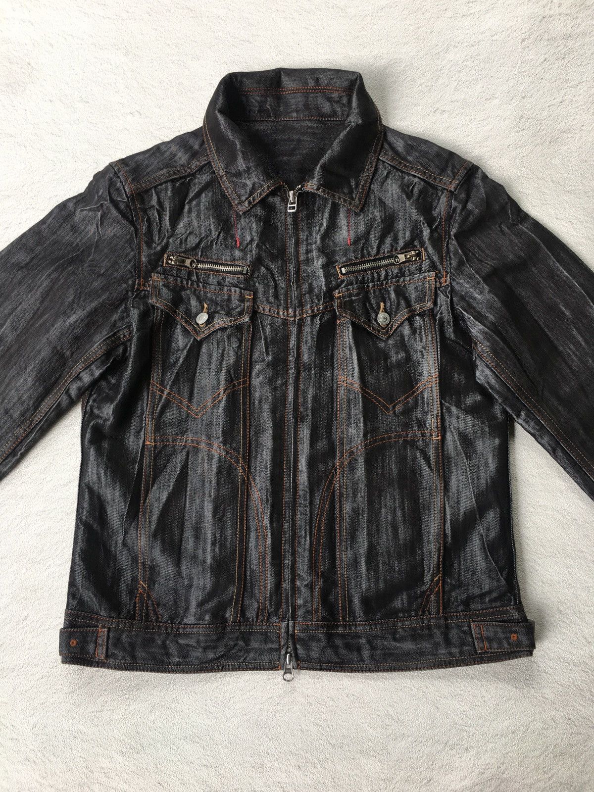 Tornado Mart Semantic Design Denim Jacket Size US M / EU 48-50 / 2 - 4 Thumbnail