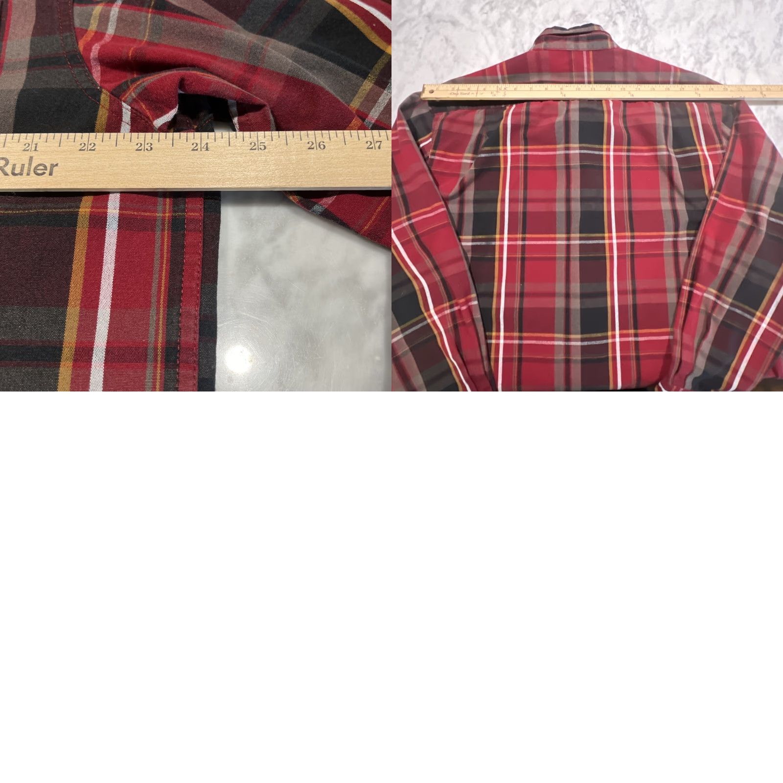 Vintage CE Schmidt Workwear Shirt Mens Large Plaid Pocket Button Down Collared Size US L / EU 52-54 / 3 - 8 Thumbnail