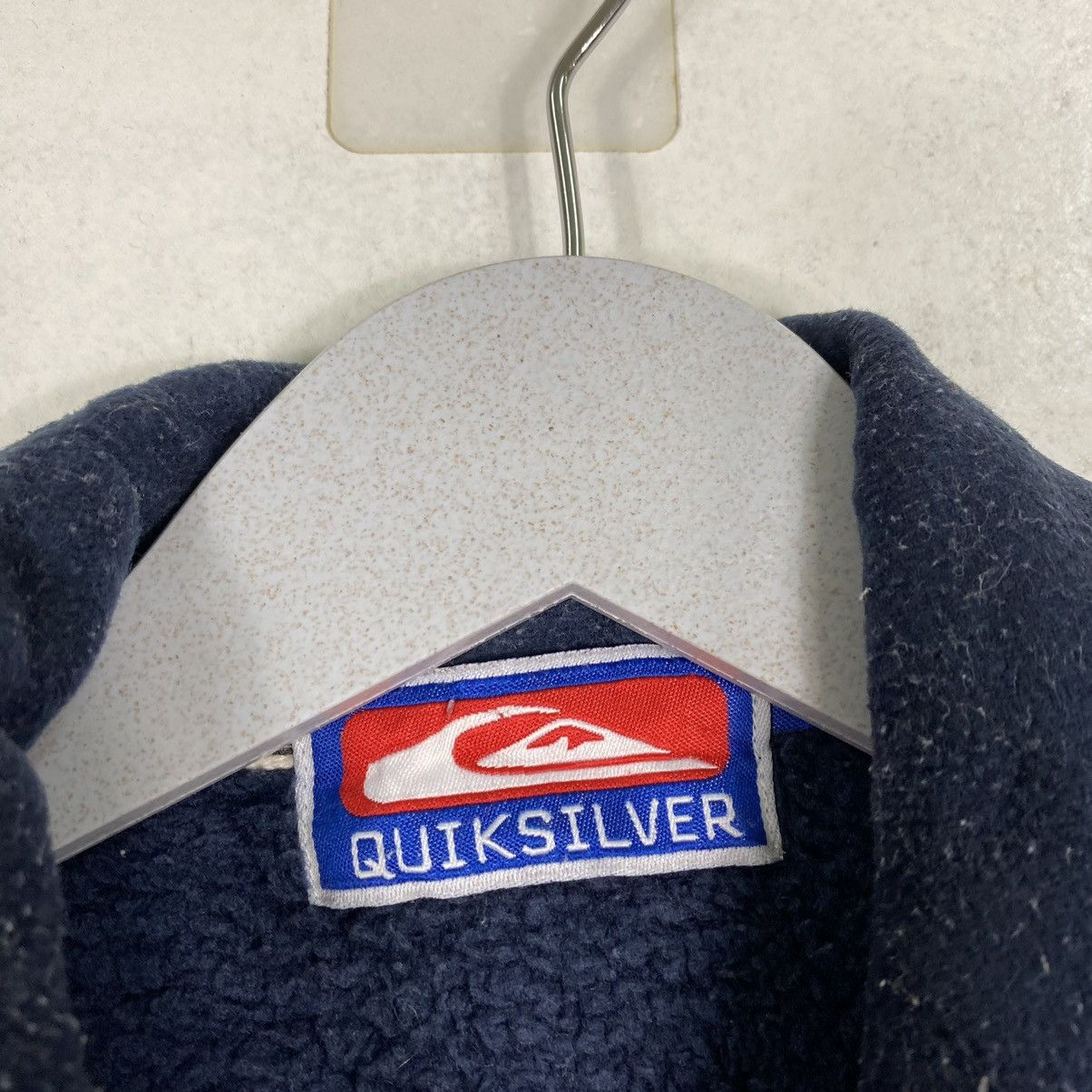 Billabong × Quiksilver × Vintage Vintage 90s Quiksilver Small Logo Zipper Fleece Jacket Size US L / EU 52-54 / 3 - 10 Thumbnail