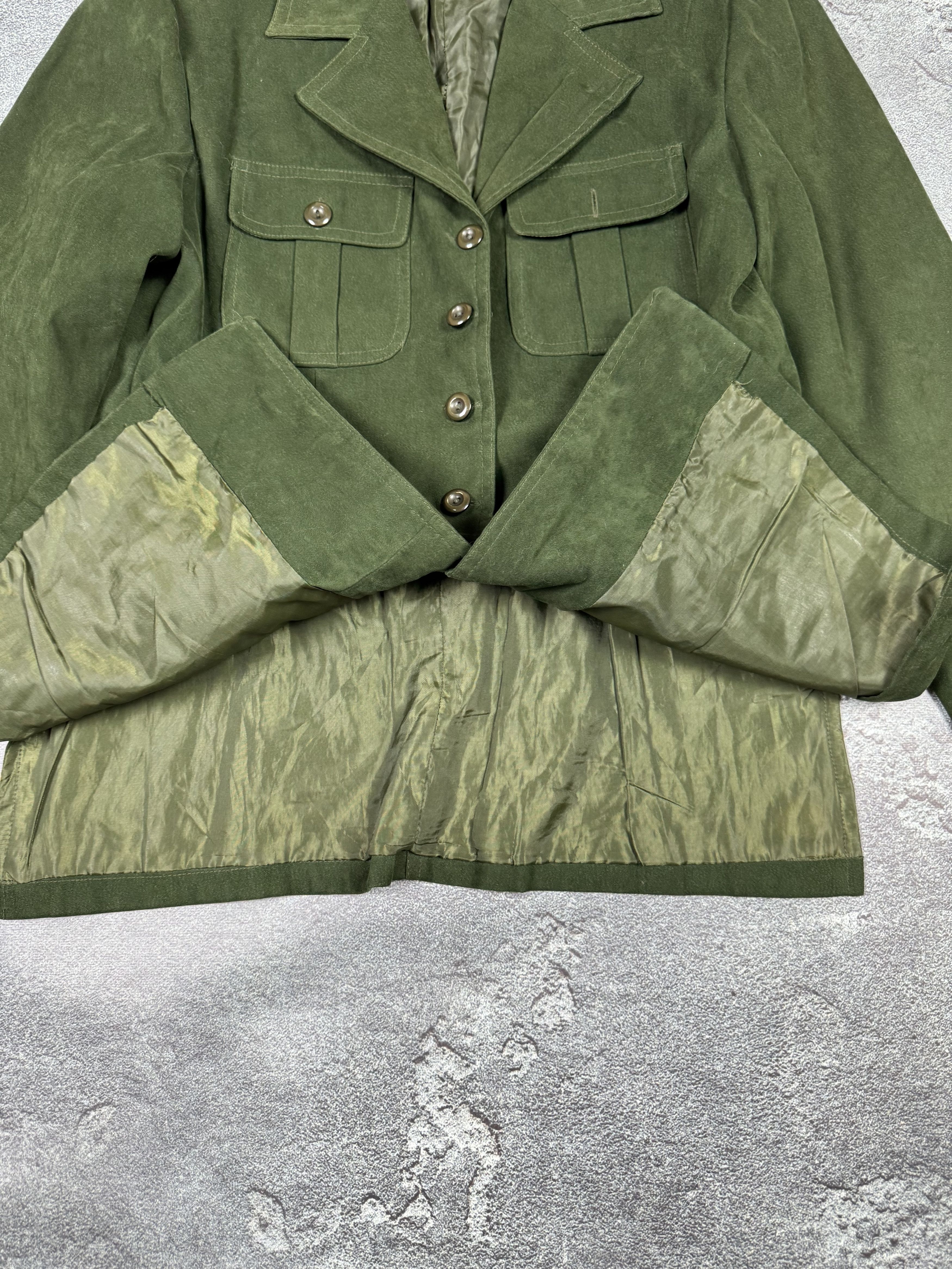 Versace Jeans Couture Versace Jeans Couture Green Blazer Jacket Size M Size M / US 6-8 / IT 42-44 - 5 Thumbnail