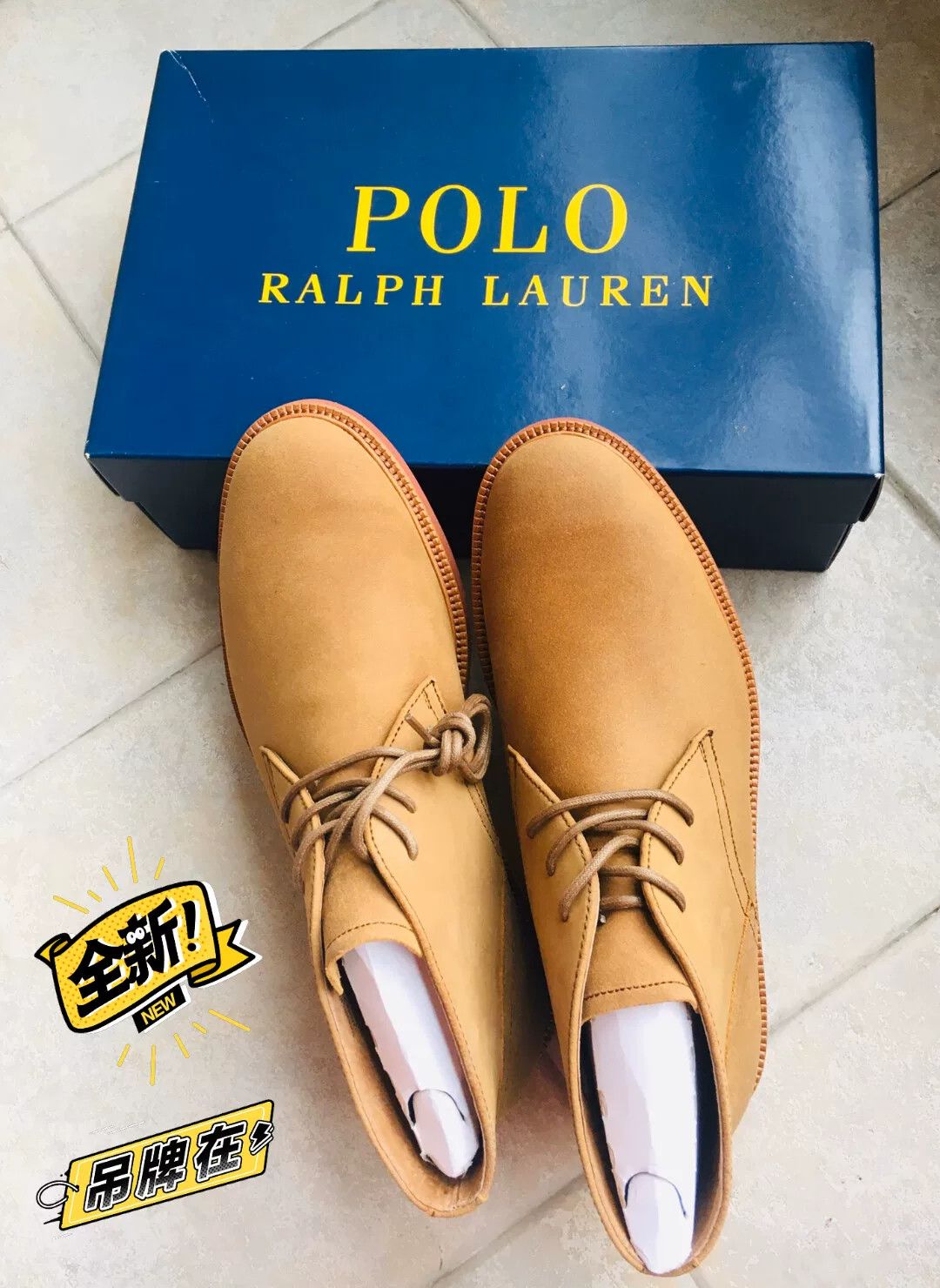 Ralph Lauren Ralph Lauren Men's Brown Leather Boots Size US 9 / EU 42 - 1 Thumbnail