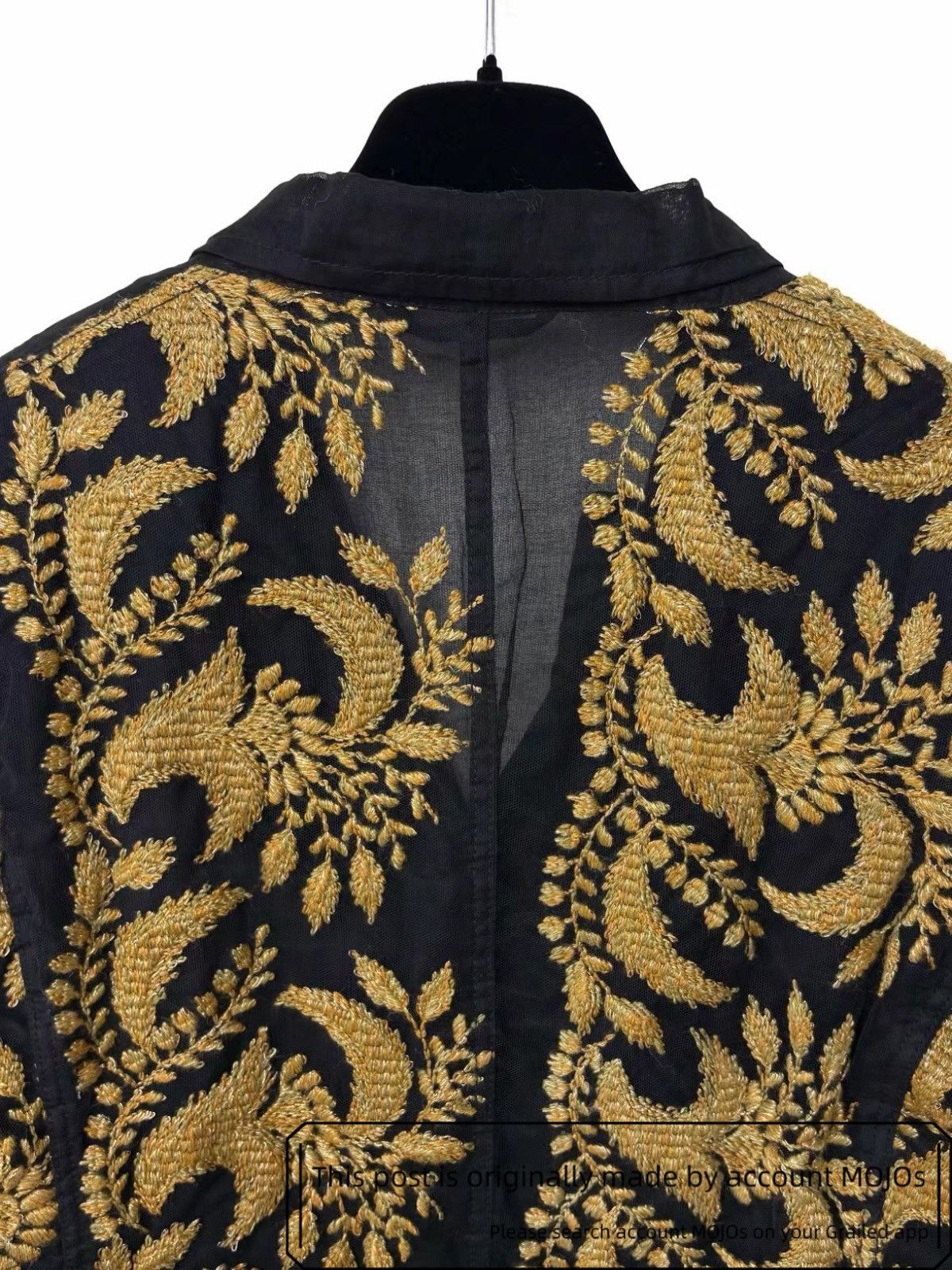 Ann Demeulemeester Sz S Ann Demeulemeester 15SS Runway Wheat Stitches Jacket Size US S / EU 44-46 / 1 - 4 Thumbnail