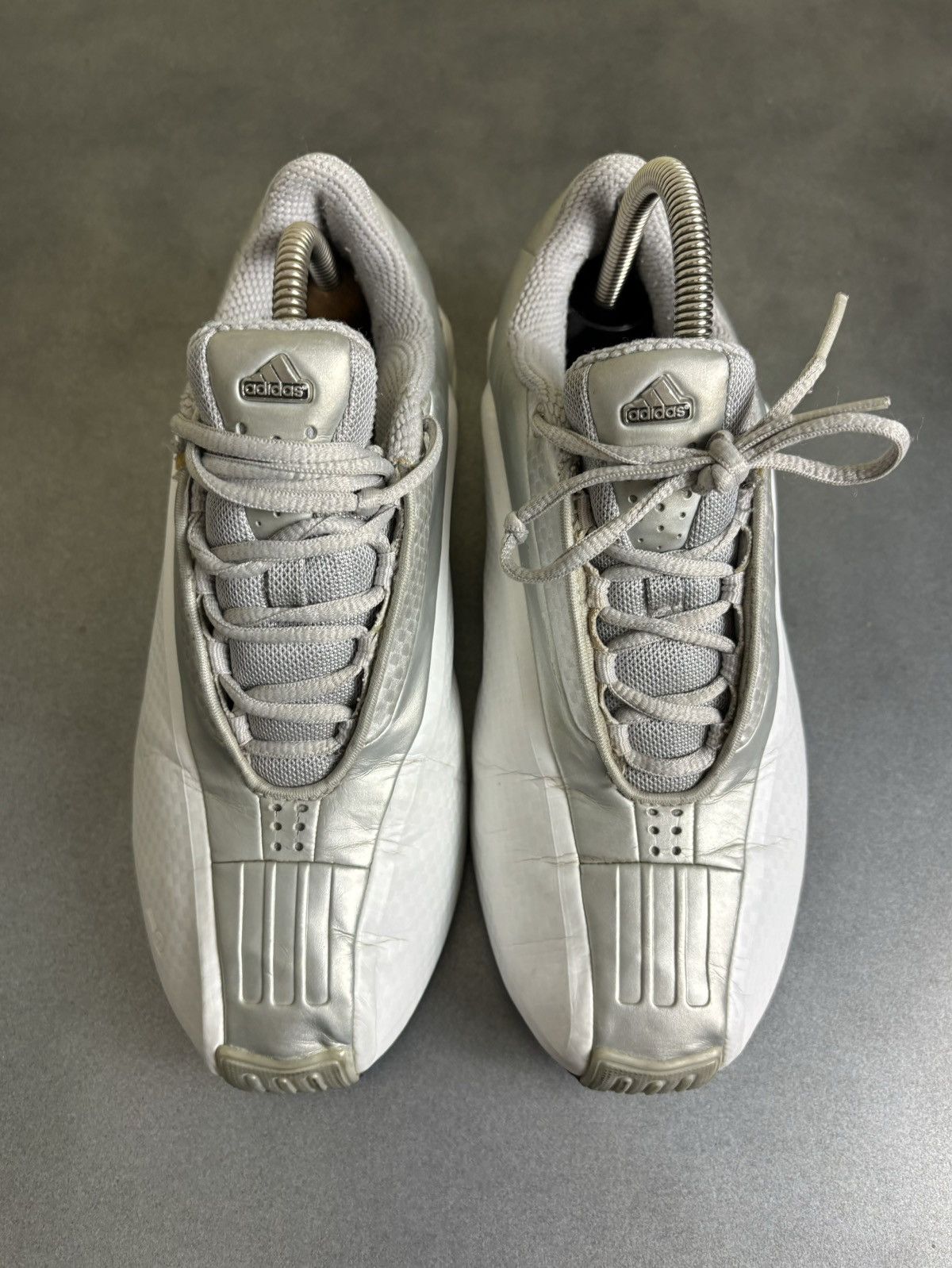 Adidas × Vintage 2000s Adidas SL Hoops OG Vintage Basketball Running 2001 1 2 Size US 7.5 / IT 37.5 - 3 Thumbnail