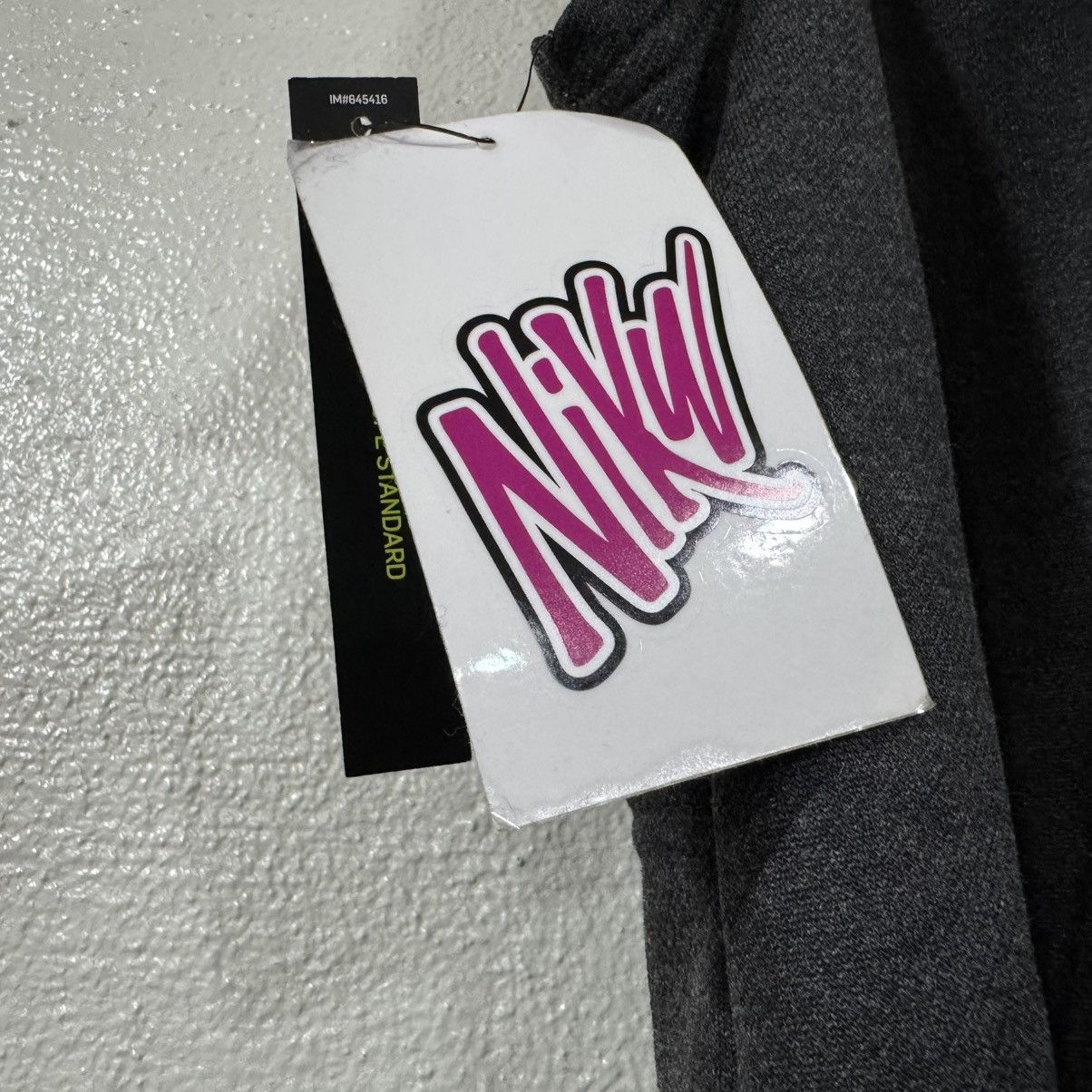 Nike Nike Girls Youth Tie Hoodie Vest AR0445-010 Size Med Gray Size M / US 6-8 / IT 42-44 - 4 Thumbnail