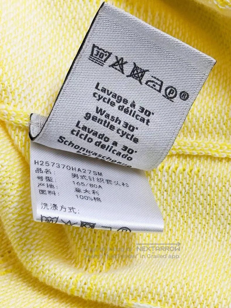 Hermes Hermes Yellow Short-sleeve T-shirt Size US S / EU 44-46 / 1 - 7 Thumbnail