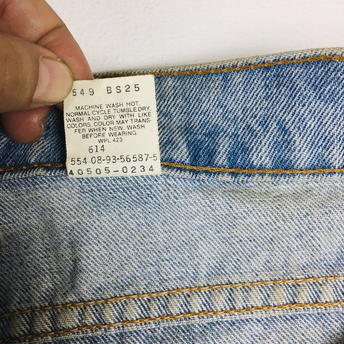 Levi's Vintage 90s Levi’s Orange Tab Made in USA Size US 32 / EU 48 - 11 Thumbnail