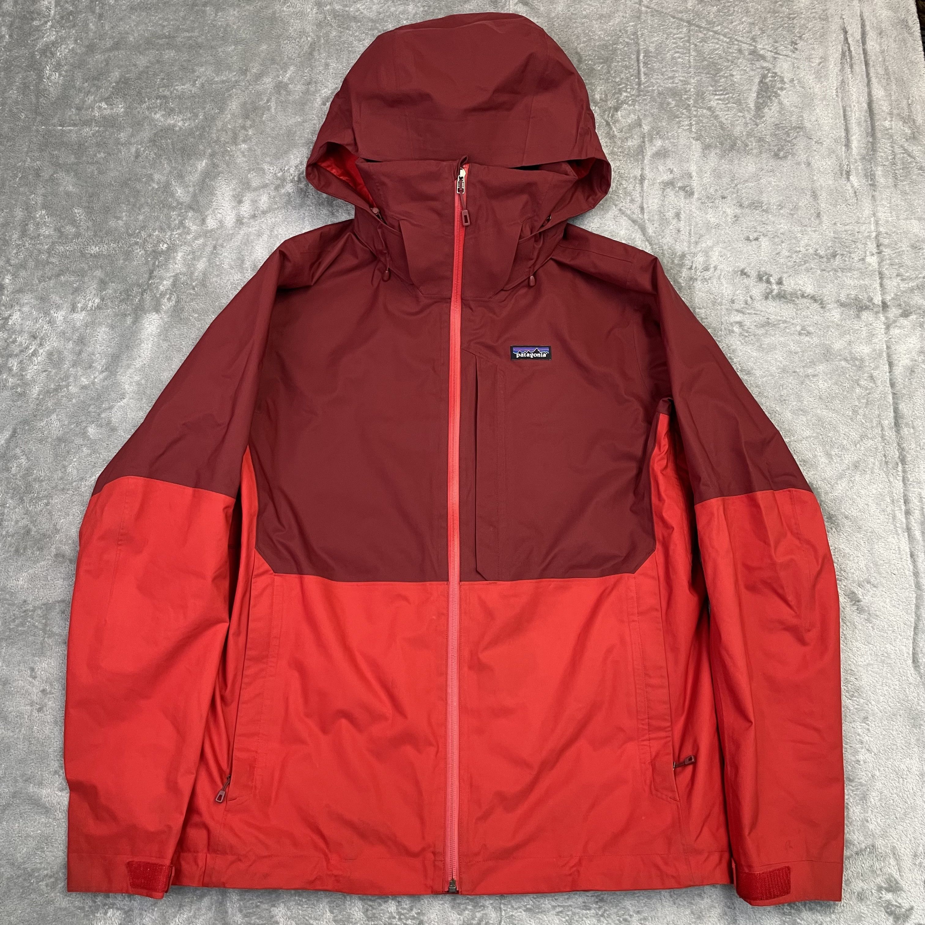 Patagonia SnowShot Recco Red Insulated Jacket with Hood