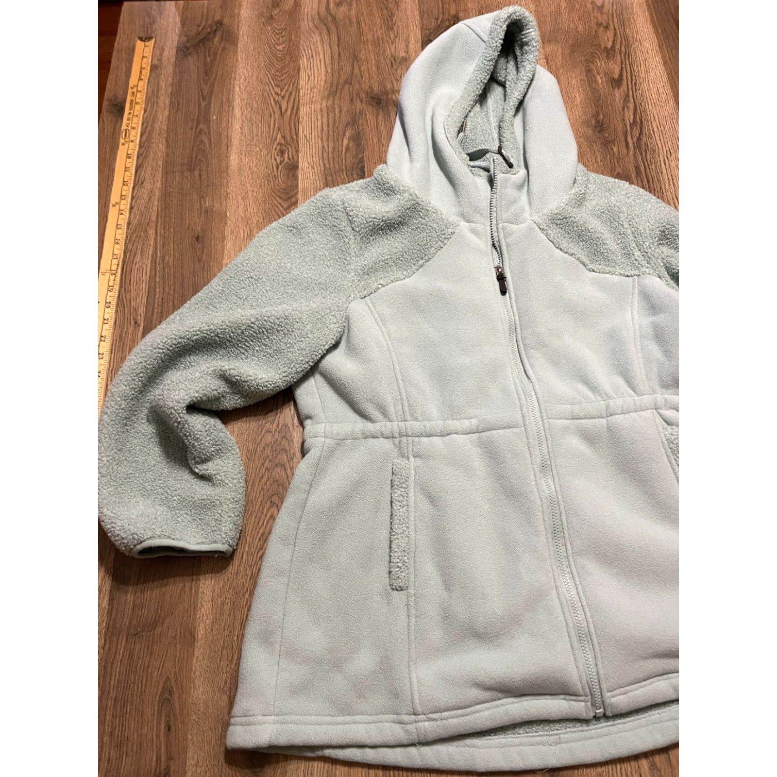 Vintage Koolaburra Hoodie Women's XL Green Full Zip Fleece Size XL / US 12-14 / IT 48-50 - 4 Thumbnail