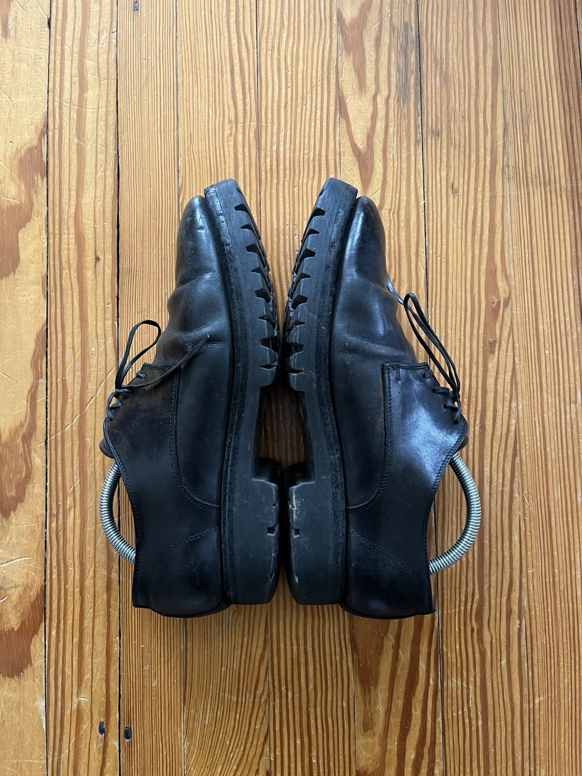 Guidi Guidi 792V Lug Sole Derby Horse Leather Black Size US 9 / EU 42 - 3 Thumbnail