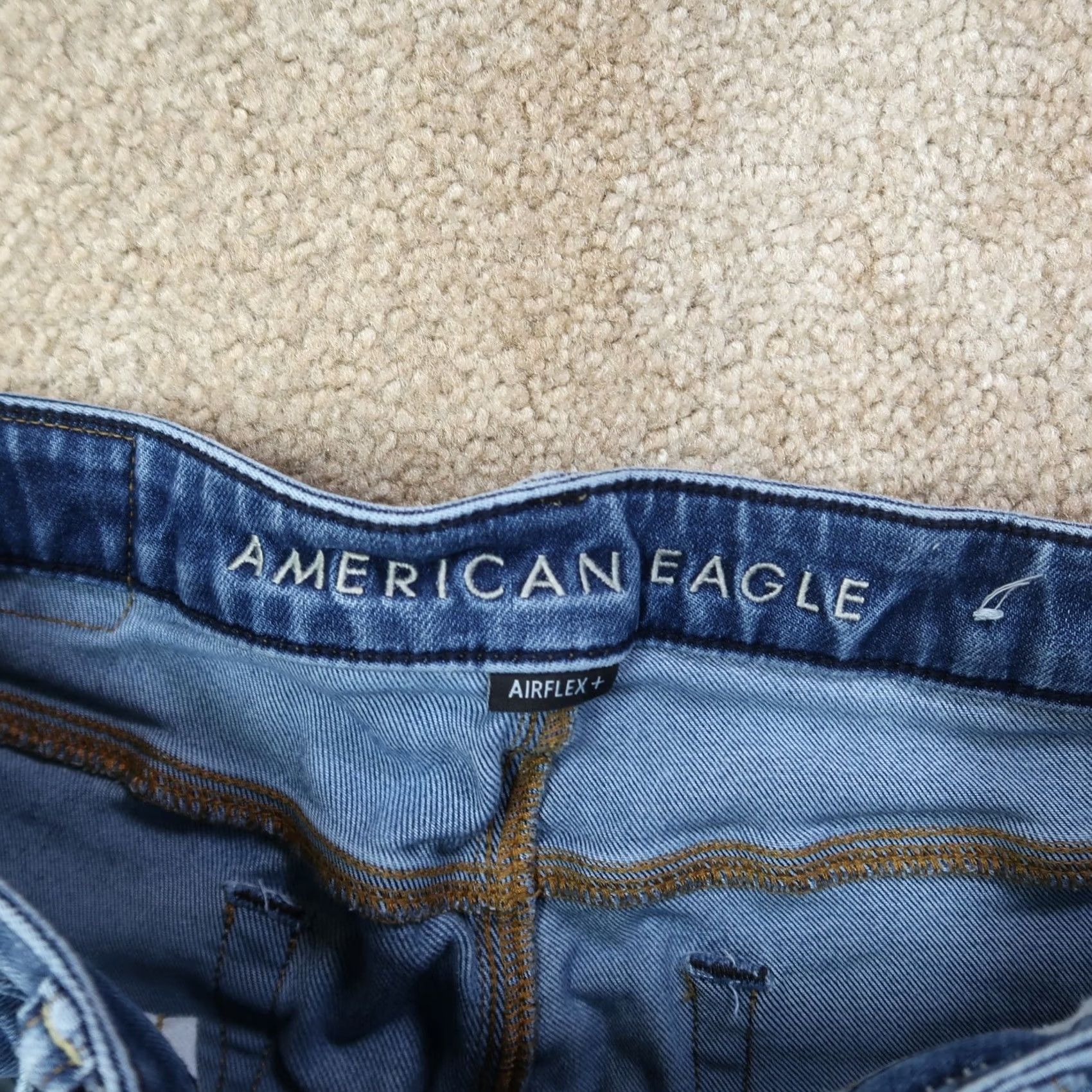 American Eagle Outfitters American Eagle Outfitters Jeans Athletic Skinny Men 32x32 Blue Denim 5-Pocket Inseam 32 Regular Size Size US 32 / EU 48 - 3 Thumbnail