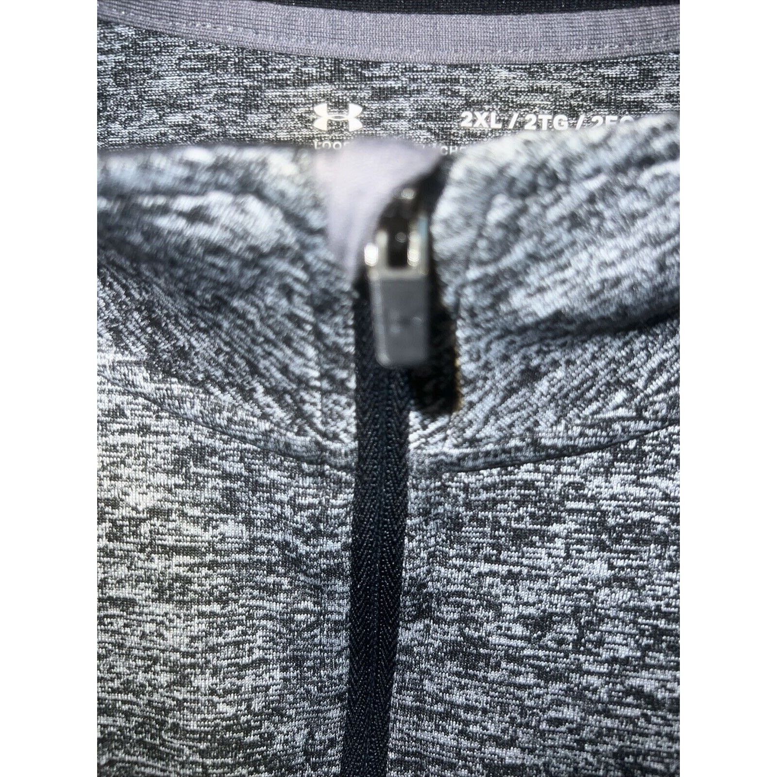 Under Armour Under Armour Gym Shirt Men's XXL Gray 1/4 Zip Pullover Tee Size US XXL / EU 58 / 5 - 7 Thumbnail