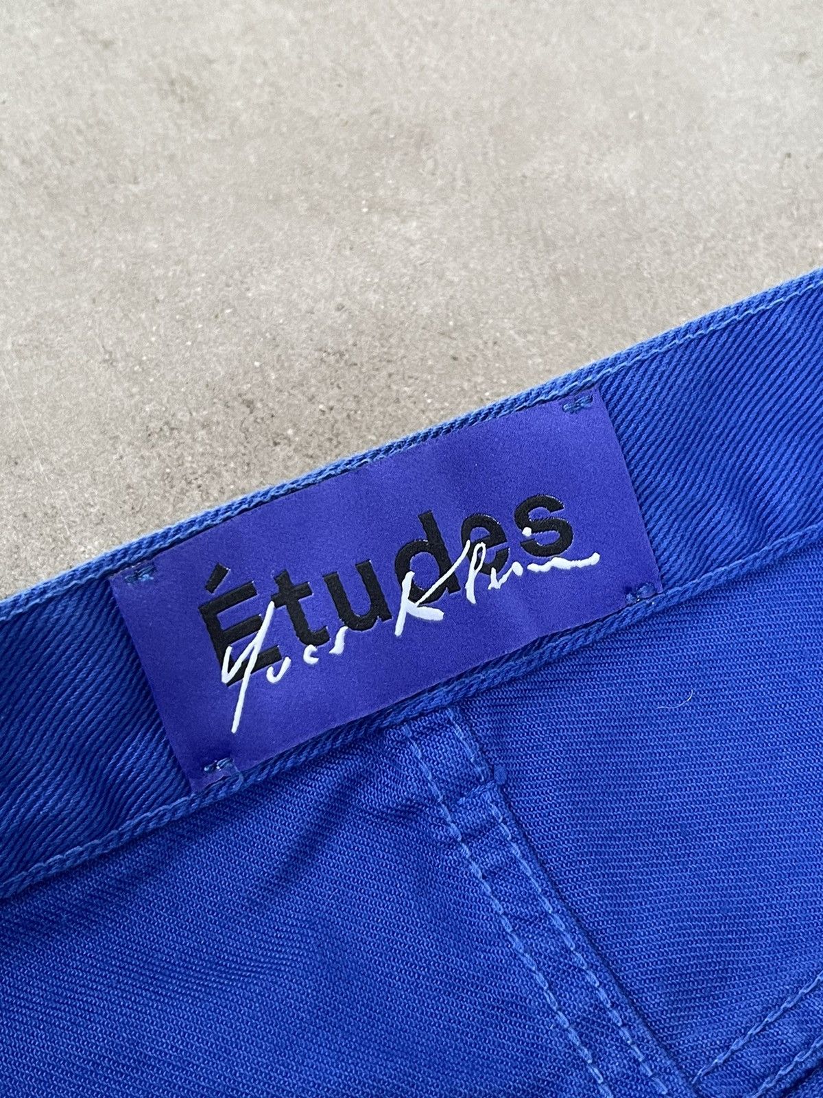 Etudes !DS! SS22 Etudes X Yves Klein Corner Edition Denim Pants Size 32" / US 10 / IT 46 - 22 Thumbnail
