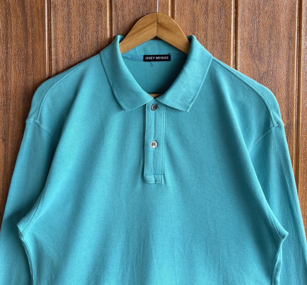 Vintage’90s🔥ISSEY MIYAKE🔥Polo Longsleeve Tshirt Japan