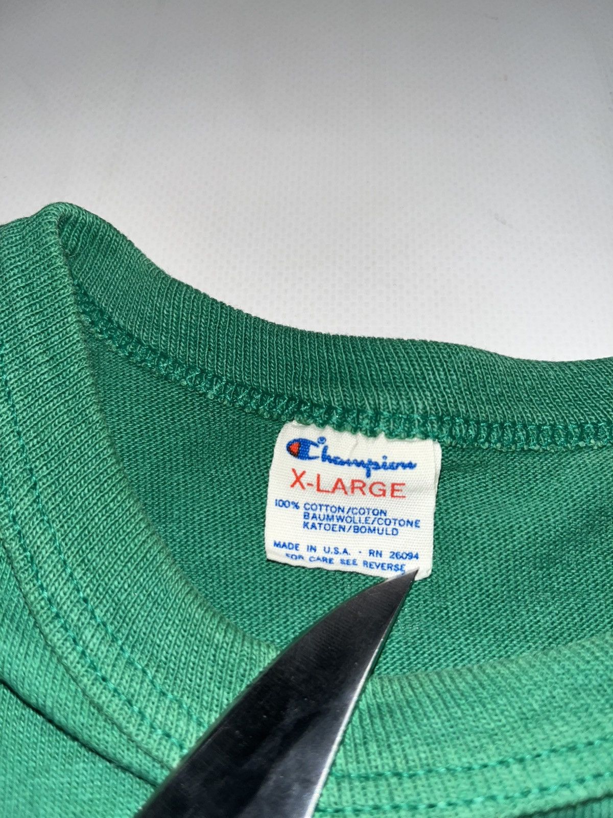 Champion Vintage 90’s Boston Celtics heavyweight single stitch tee XL Size US XL / EU 56 / 4 - 3 Thumbnail