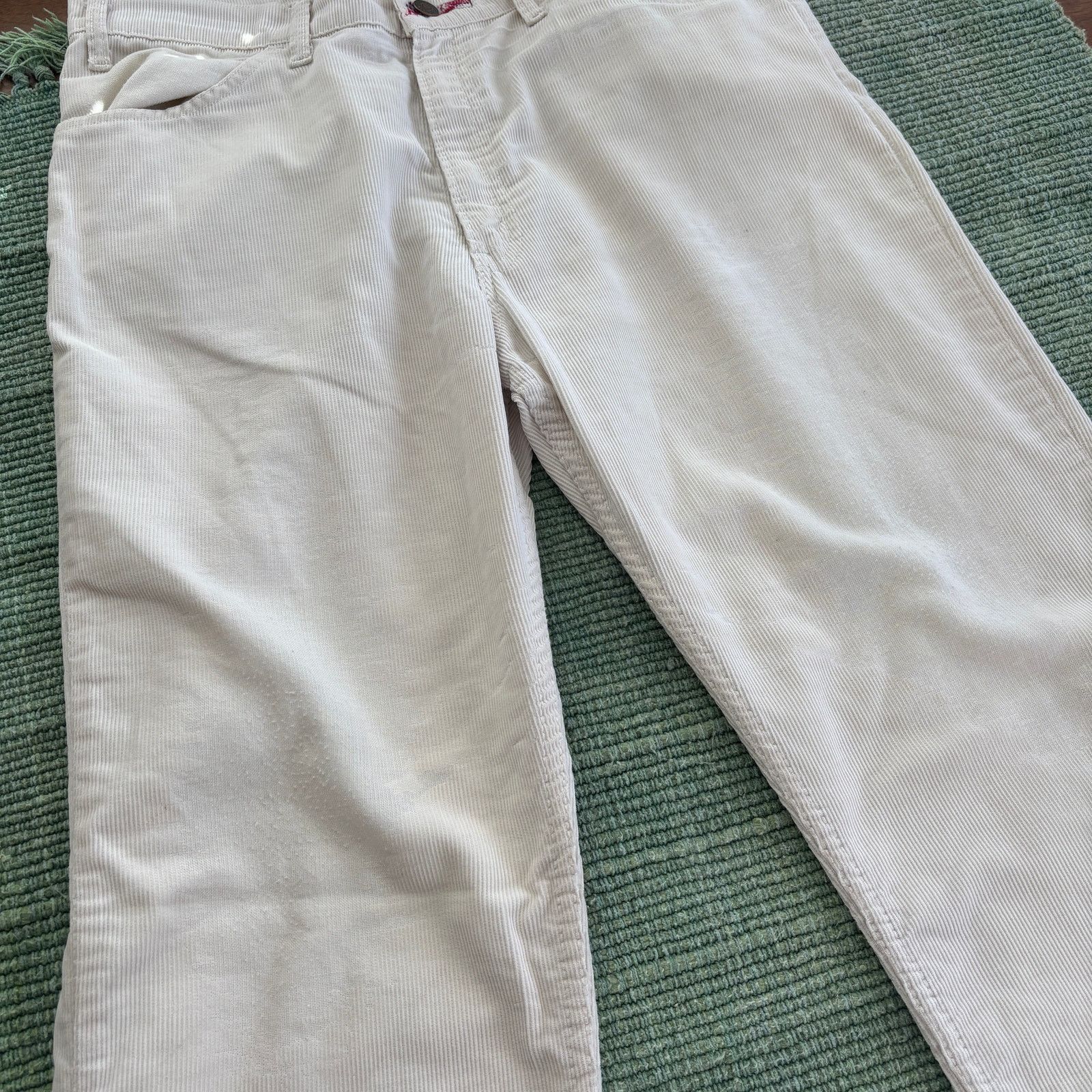 Levi's × Vintage 1970's vintage Levi's white tab corduroy straight leg pants Size US 36 / EU 52 - 6 Thumbnail
