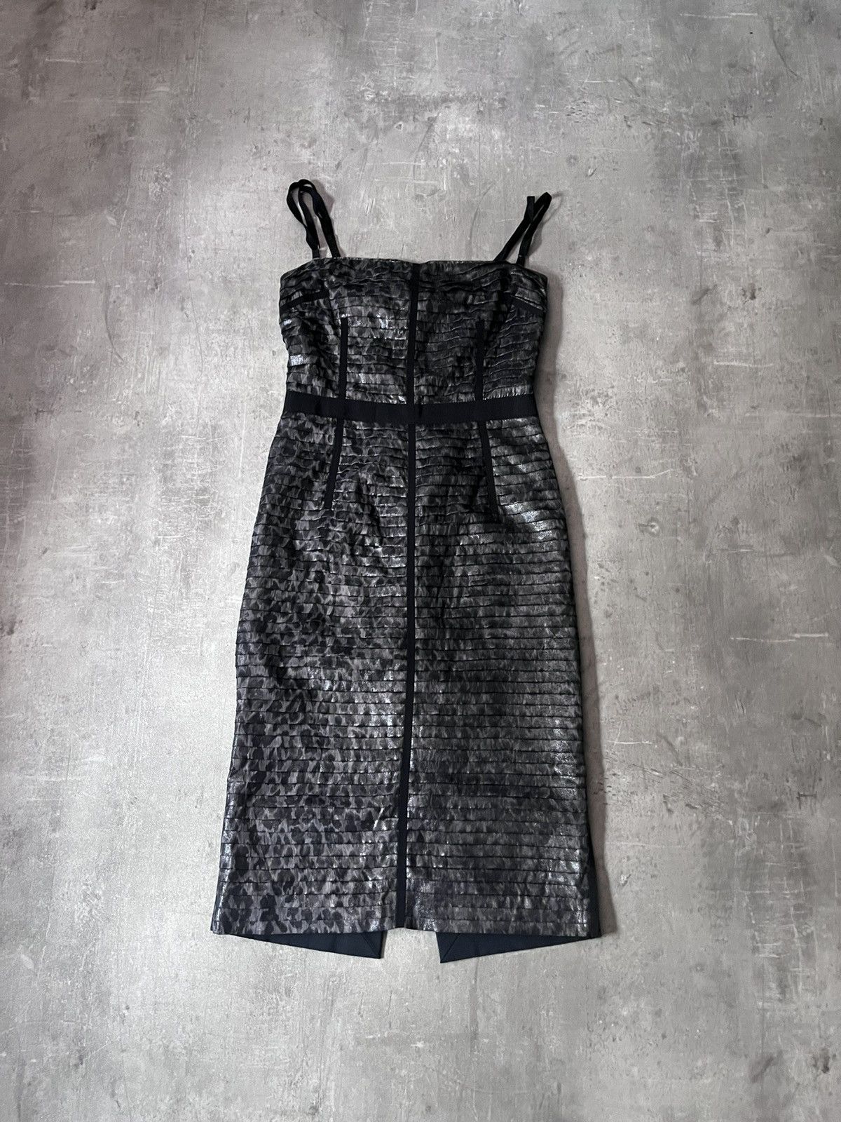 Dolce & Gabbana Dolce & Gabbana silk vintage 00s animal print black dress Size M / US 6-8 / IT 42-44 - 11 Thumbnail