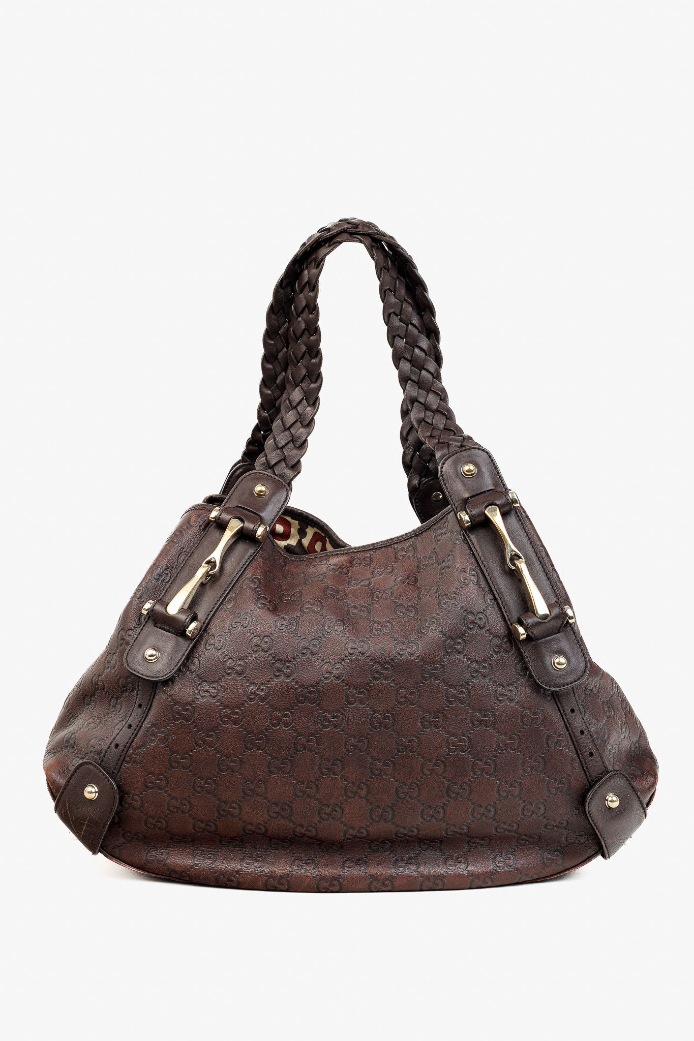 Gucci Gucci Pelham Brown Guccissima Horsebit Hobo Bag Size ONE SIZE - 1 Thumbnail