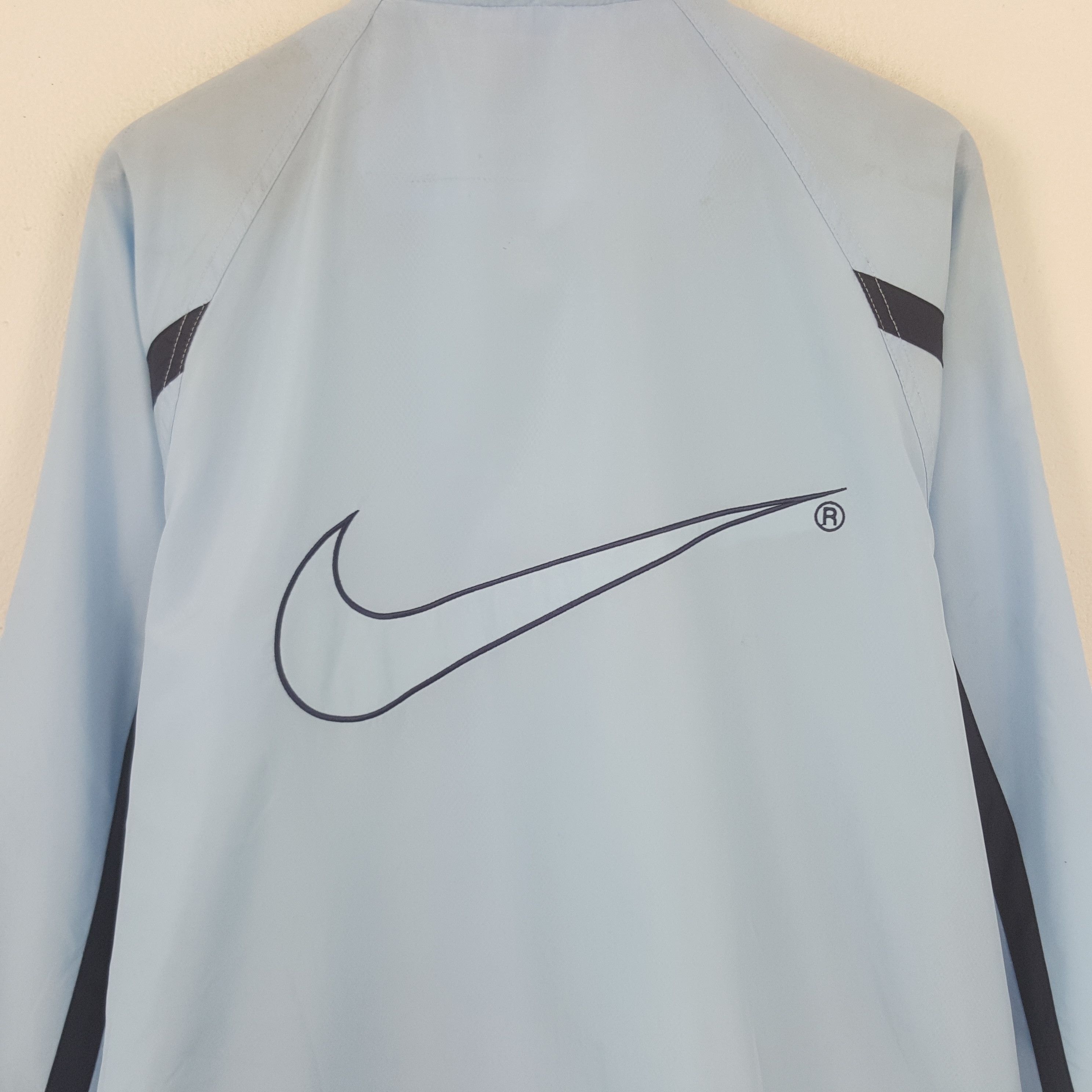 Nike Vintage Nike Swoosh Windbreaker Jacket Size US XL / EU 56 / 4 - 2 Thumbnail