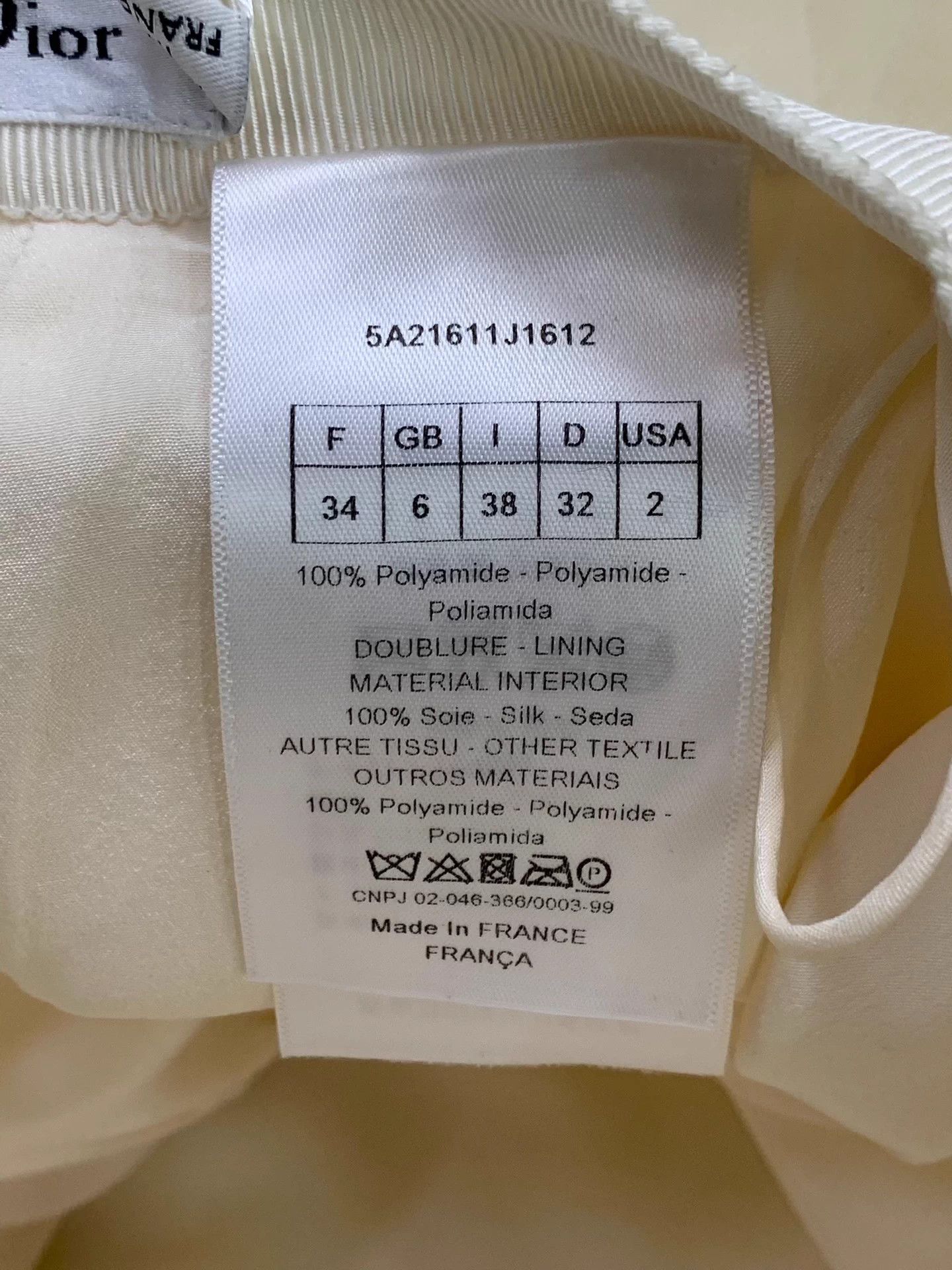 Dior Dior white tulle skirt 34 new Size 25" / US 0 / IT 36 - 5 Thumbnail
