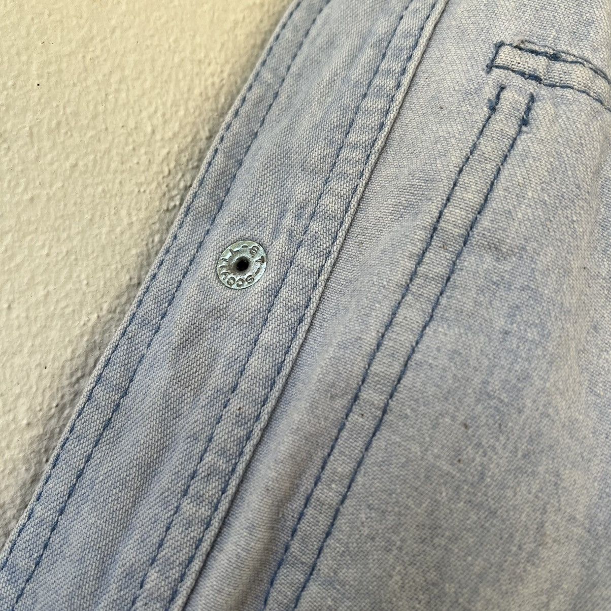 Edwin Vintage Edwin MR 50C Denim Chore Jacket – Made in Japan Size XS / US 0-2 / IT 36-38 - 14 Thumbnail