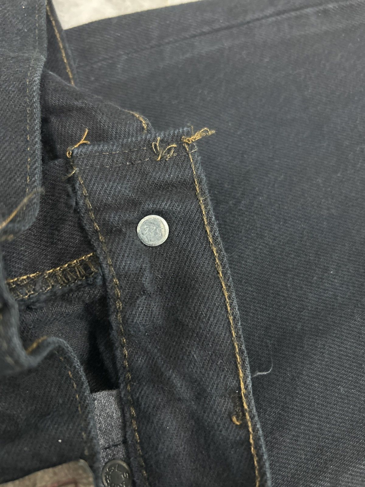 Levi's × Vintage Vintage 70’s Levis Redline Black Colour Size US 27 - 11 Thumbnail