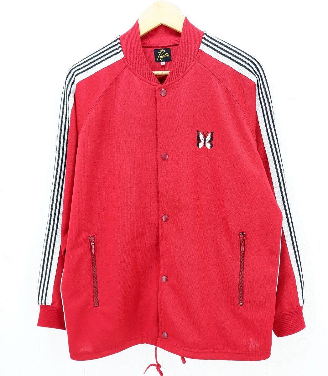 Needles TRACKTOP RED ニードルス Needles Track Jacket Red | Grailed