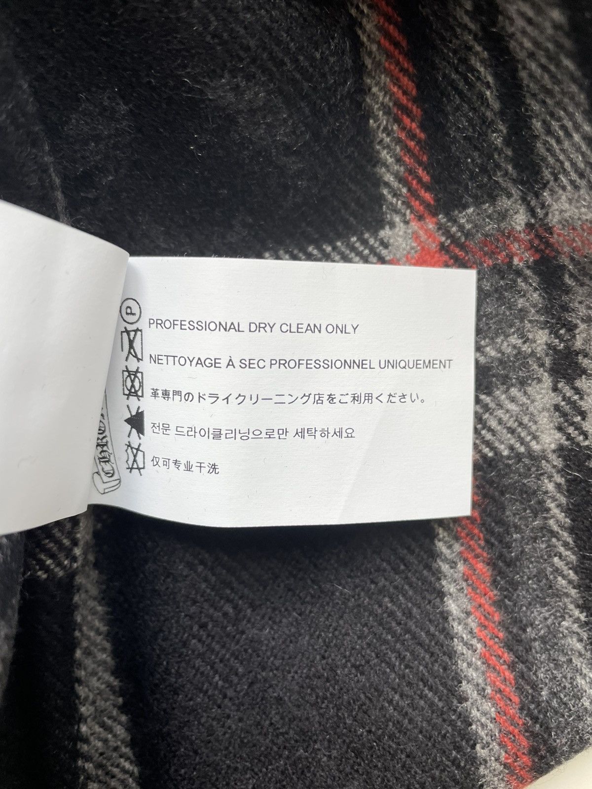 Chrome Hearts Chrome Hearts Gas Station Plaid Cashmere Cross Patch Shirt Size US S / EU 44-46 / 1 - 9 Thumbnail