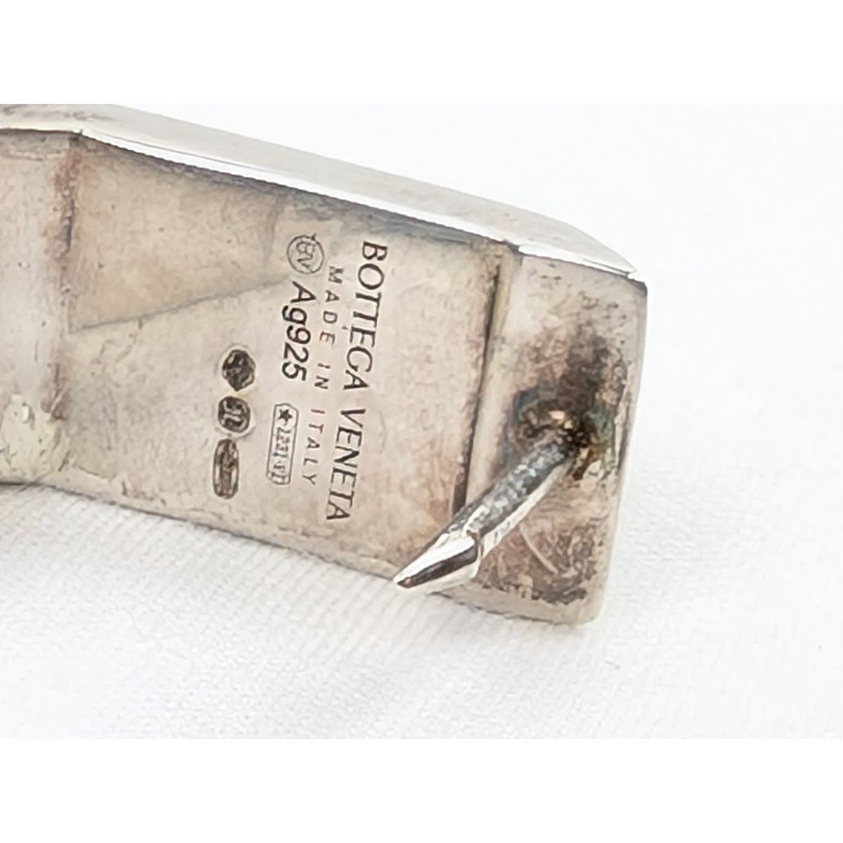 Bottega Veneta o1rshd1 Size: OS / Sterling Dalmatian Earrings in Silver Size ONE SIZE - 14 Thumbnail