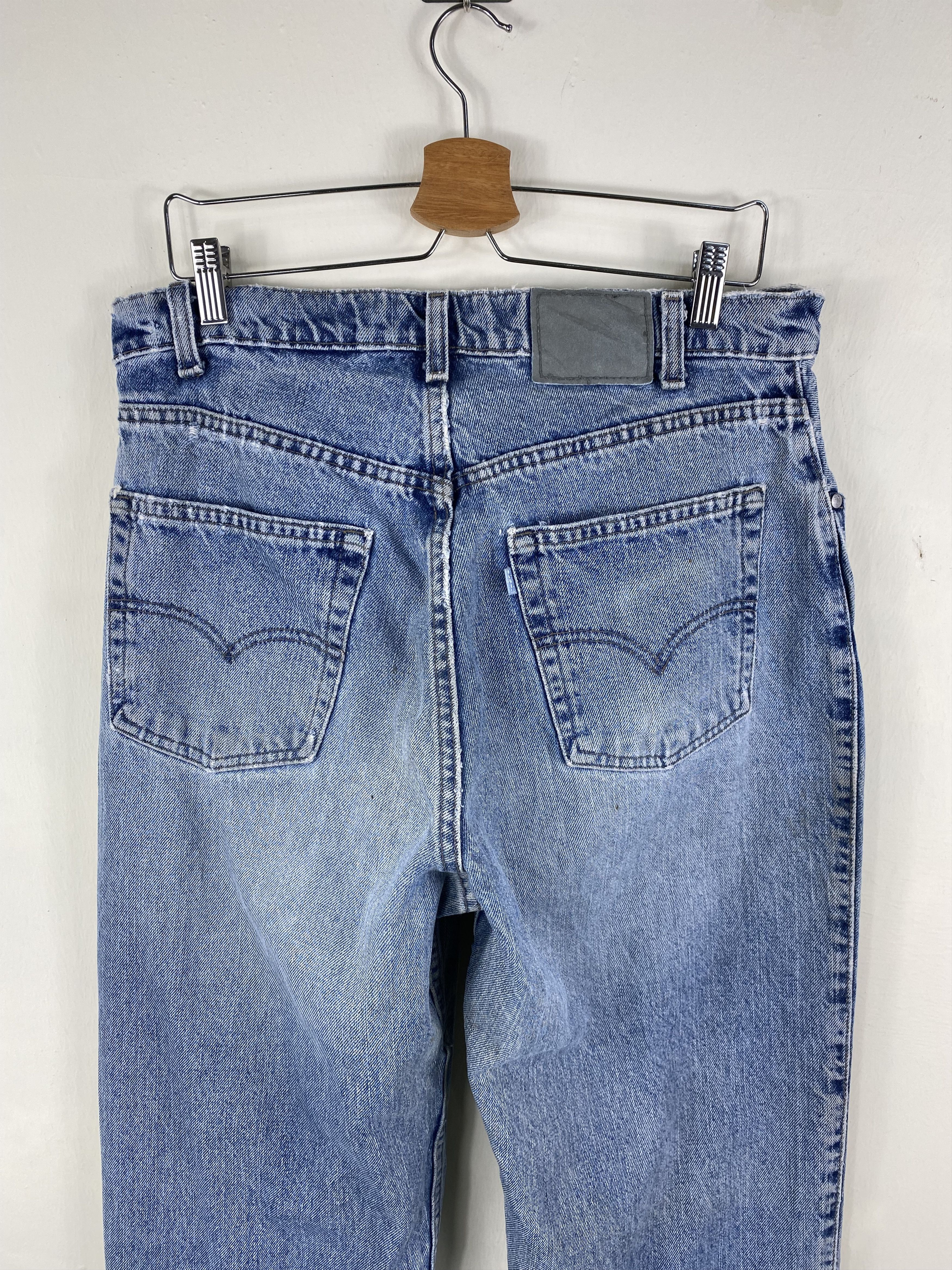 Levi's Vintage Clothing RARE Vintage Levis Baggy Loose Silvertab Distressed Jean Size US 33 - 9 Thumbnail