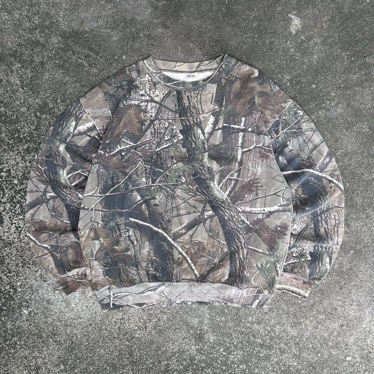 Carhartt Crazy Vintage Carhartt Style Faded Realtree Camo Crewneck Size US S / EU 44-46 / 1 - 1 Thumbnail