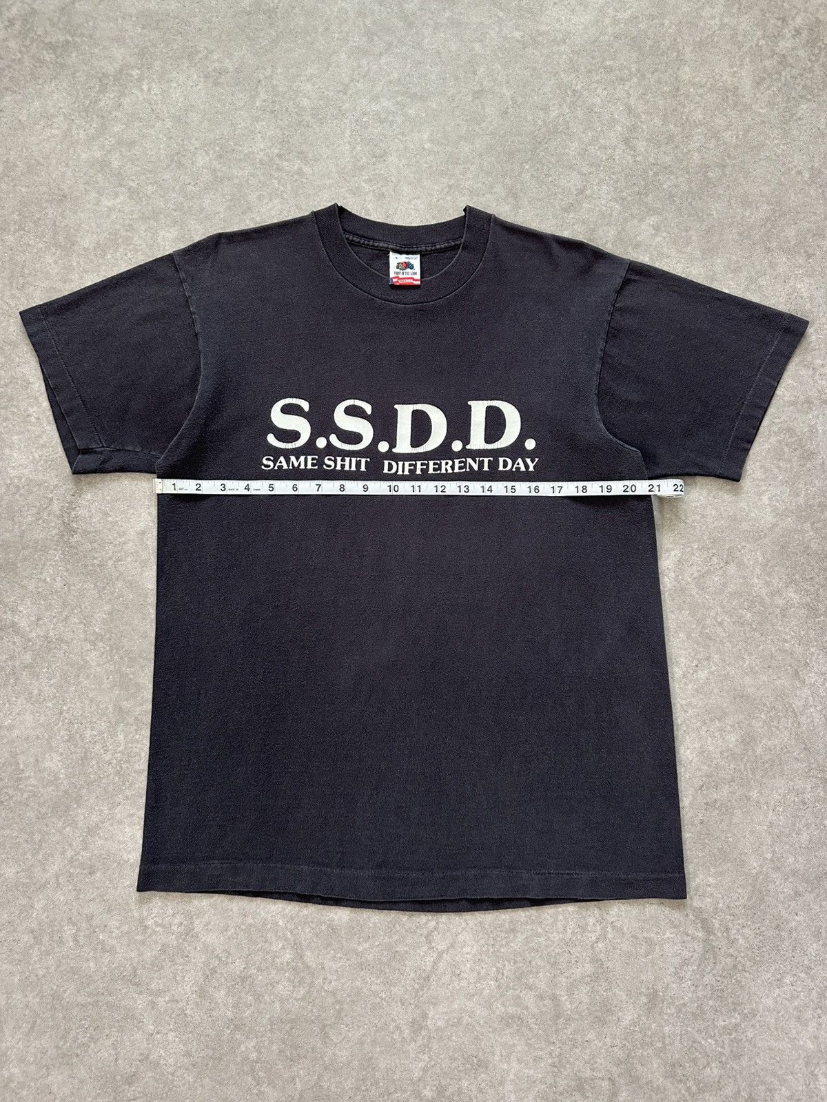 Vintage Vintage Same Shit Different Day Shirt Dark Humor Punk Tee Size US L / EU 52-54 / 3 - 5 Thumbnail