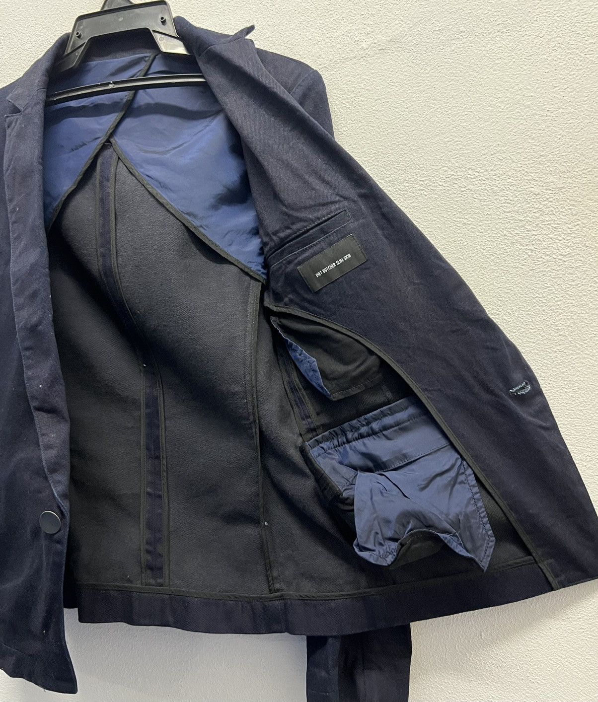Diet Butcher Slim Skin × Japanese Brand × Vintage VINTAGE DIET BUTCHER SLIM SKIN MADE IN JAPAN BLAZER Size US S / EU 44-46 / 1 - 8 Thumbnail