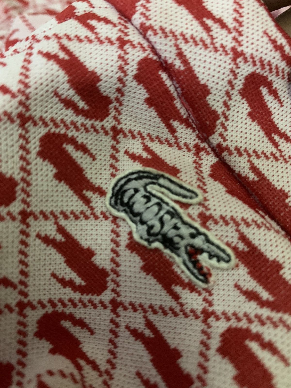 Lacoste × Vintage Vintage Flare Chemise Lacoste Ovprint Pant Size 26" / US 2 / IT 38 - 3 Thumbnail