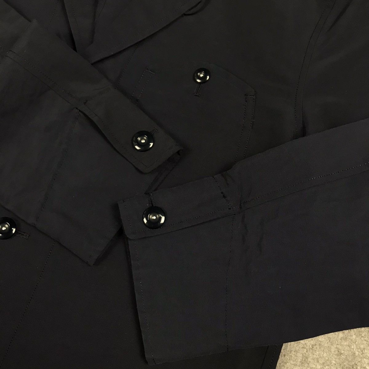 Baracuta 2000s BARACUTA NAVY BUTTON CLASSIC BLAZER JACKET Size US M / EU 48-50 / 2 - 8 Thumbnail