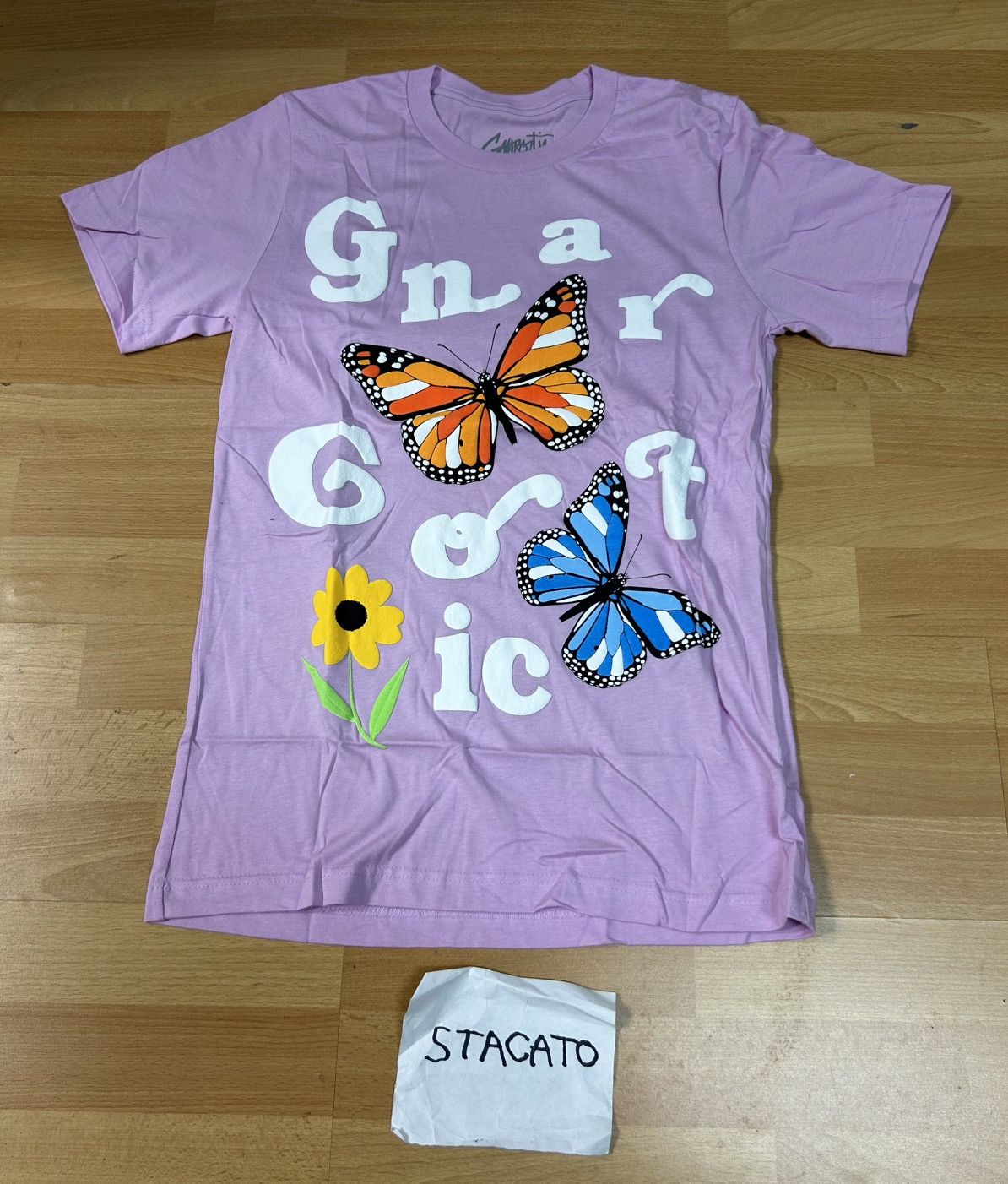 Gnarcotic × Rap Tees Gnarcotic Lil Gnar Butterfly Tee Purple Size US S / EU 44-46 / 1 - 1 Thumbnail