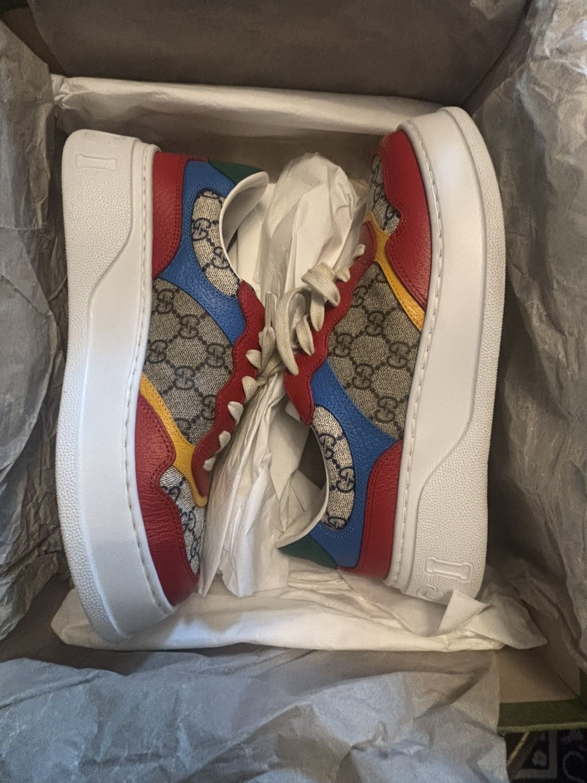 Gucci Gucci GG Supreme ,Multicolor Sneakers Size 8.5 Size US 8.5 / EU 41-42 - 9 Thumbnail