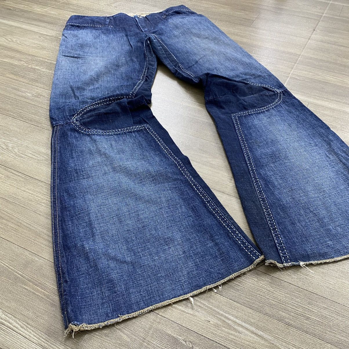 Marithe + Francois Girbaud Vintage Marithe + Francois Girbaud Flared Jeans Lgb Style Size US 30 / EU 46 - 2 Thumbnail