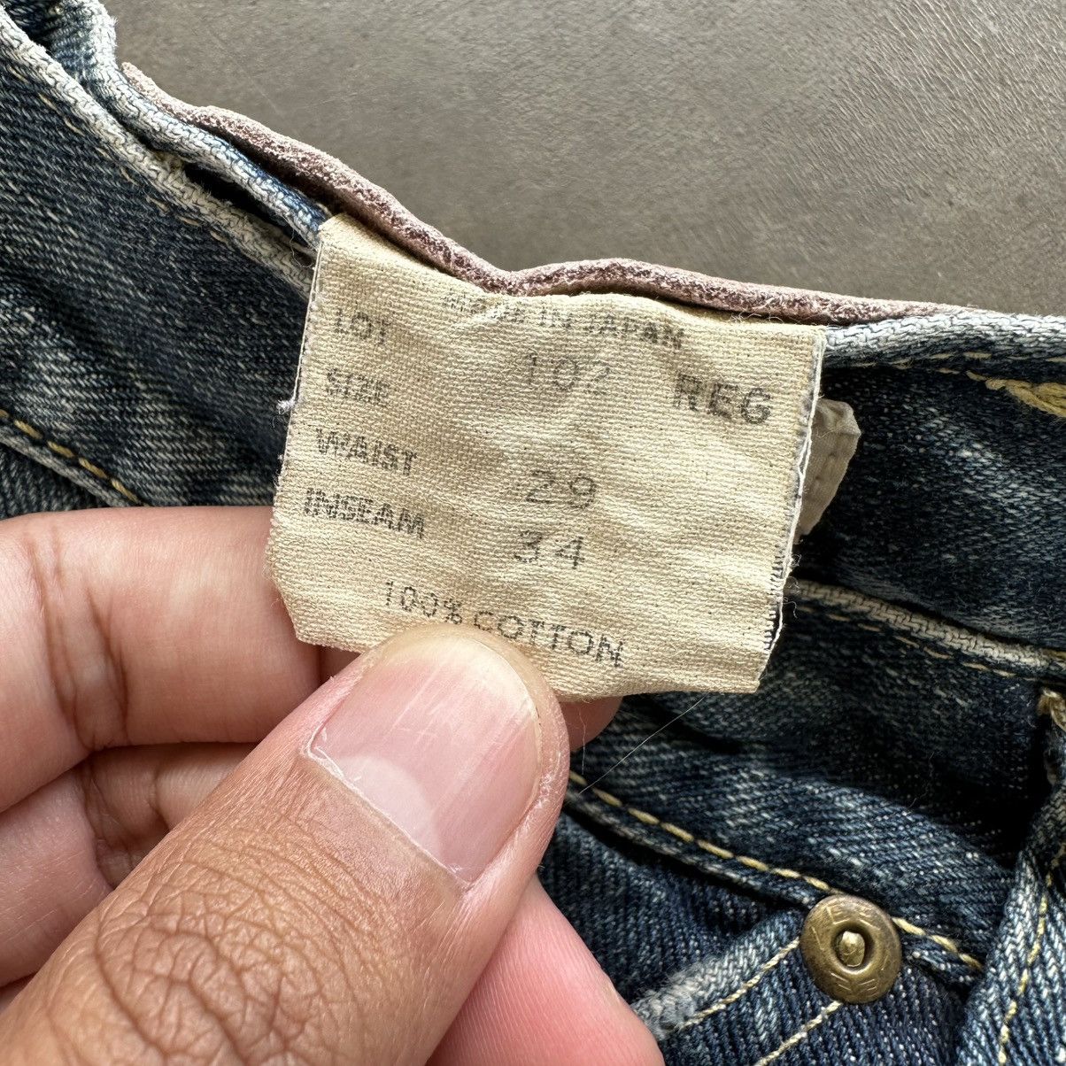 Japanese Brand Vintage LEE Rider FLARE Bootcut Distressed Denim Jean Pant Size US 29 - 6 Thumbnail