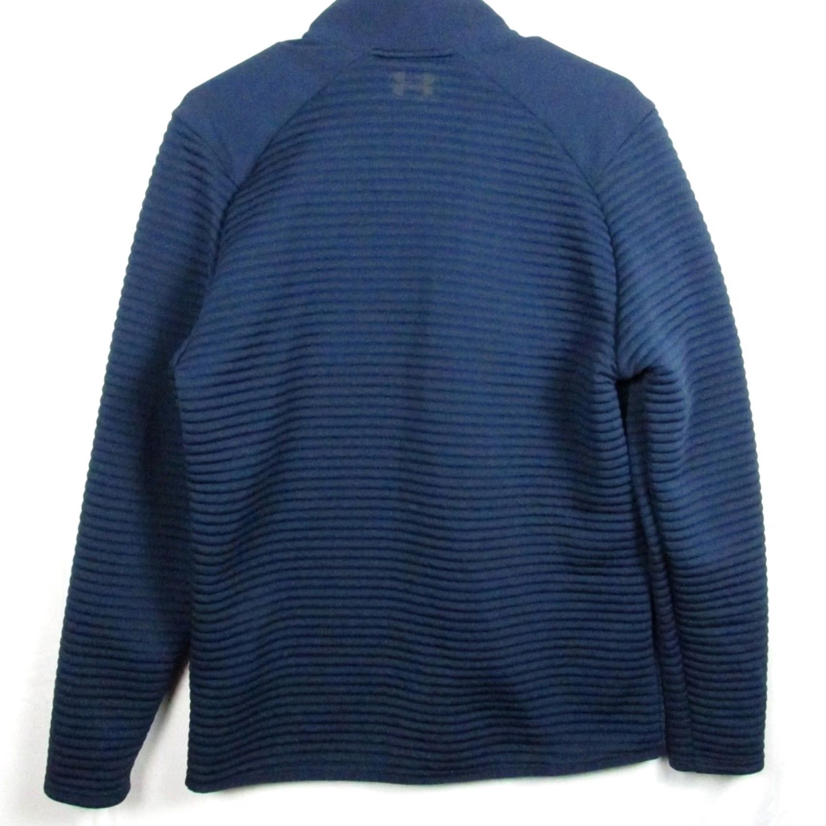 Under Armour Under Armour Men’s Blue Quarter Zip Pullover Shirt Size M | Relaxed Fit | 1/4 Zip | Mock Neck | Activewear | Golf & Running | Solid Blue Size US M / EU 48-50 / 2 - 2 Thumbnail