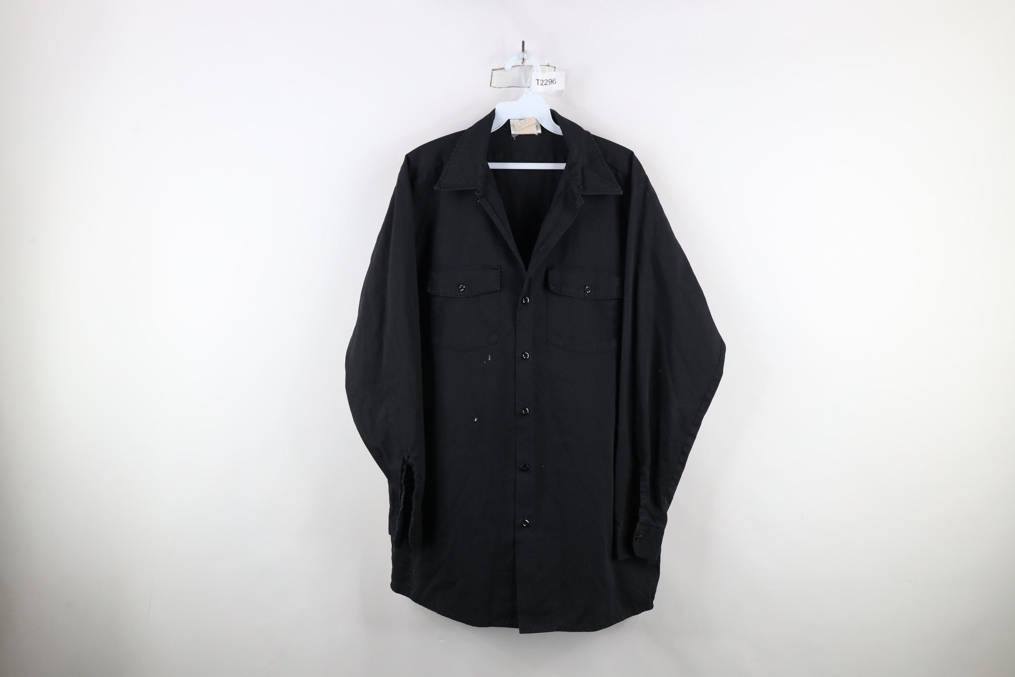 Dickies × Vintage Vintage 90s Dickies Workwear Mechanic Button Shirt USA Size US M / EU 48-50 / 2 - 1 Thumbnail