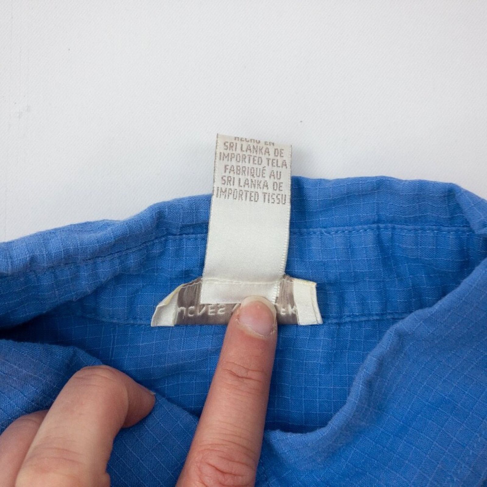 Jones New York Jones New York Blue Cotton Button Down Shirt Womens Medium Size M / US 6-8 / IT 42-44 - 13 Thumbnail