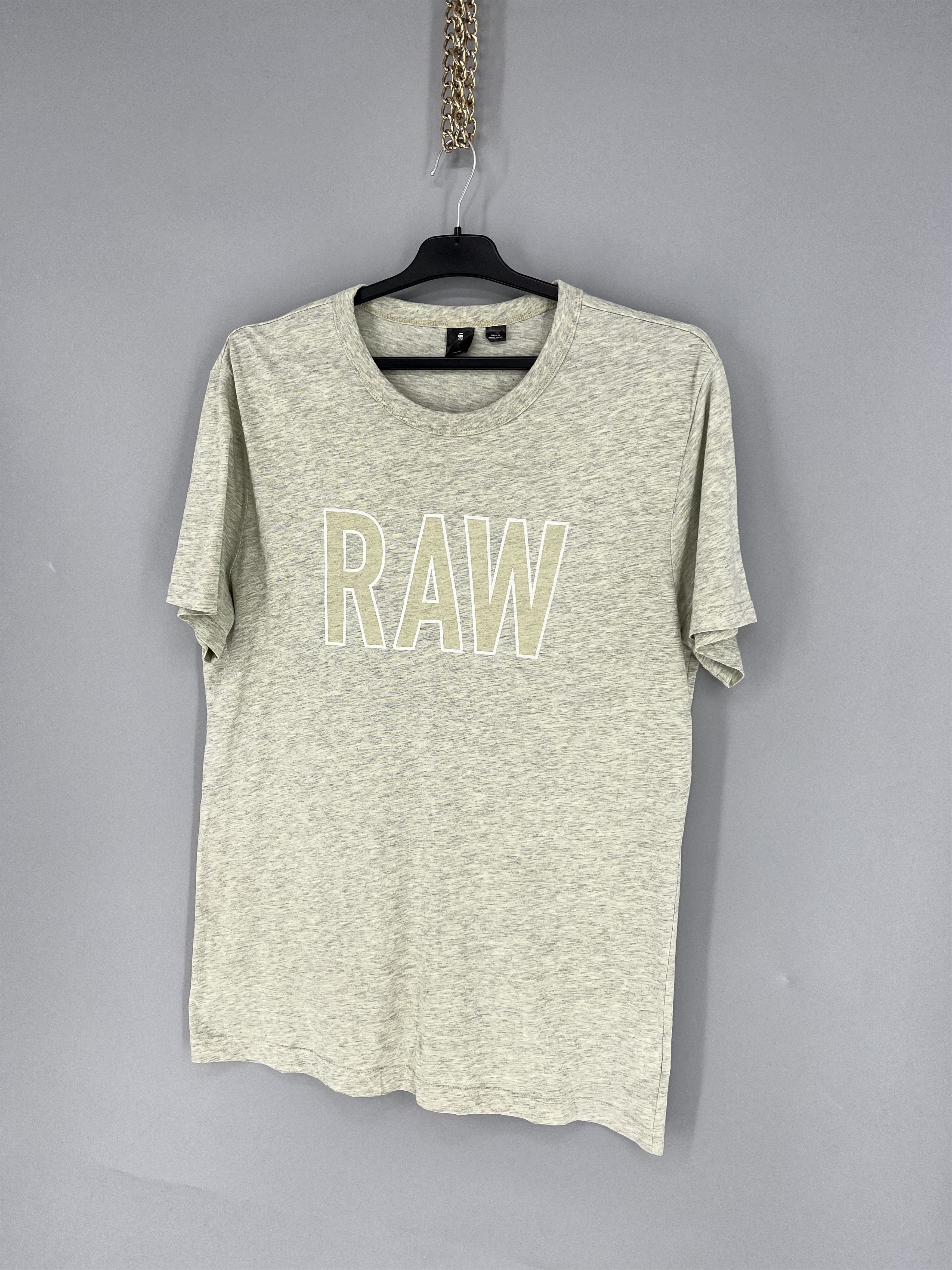 Other Vintage G-Star Raw T-Shirt Grey Big Centre Logo Size L Size US L / EU 52-54 / 3 - 3 Thumbnail
