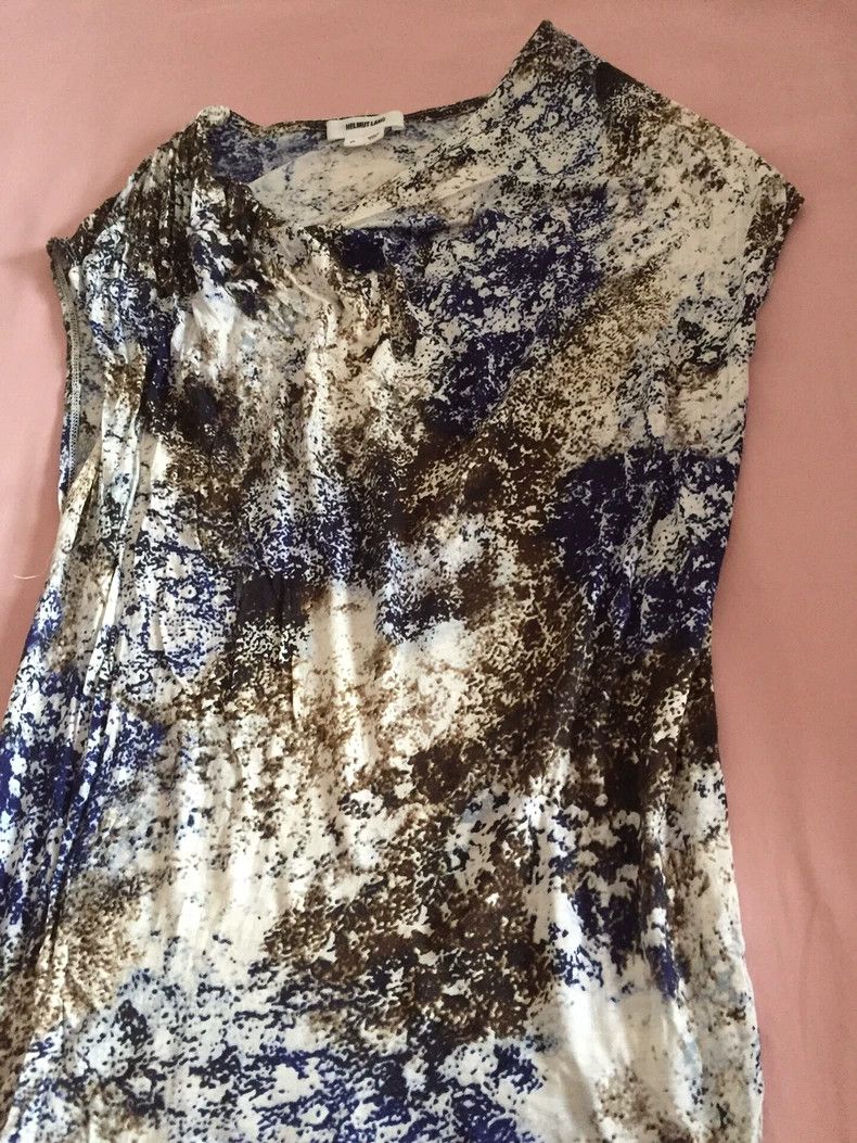 Helmut Lang HELMUT LANG sizeP Ink wash style soft dress Size S / US 4 / IT 40 - 6 Thumbnail