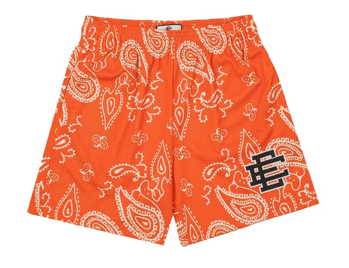 Eric Emanuel Eric Emanuel EE Basic Paisley Shorts Red White