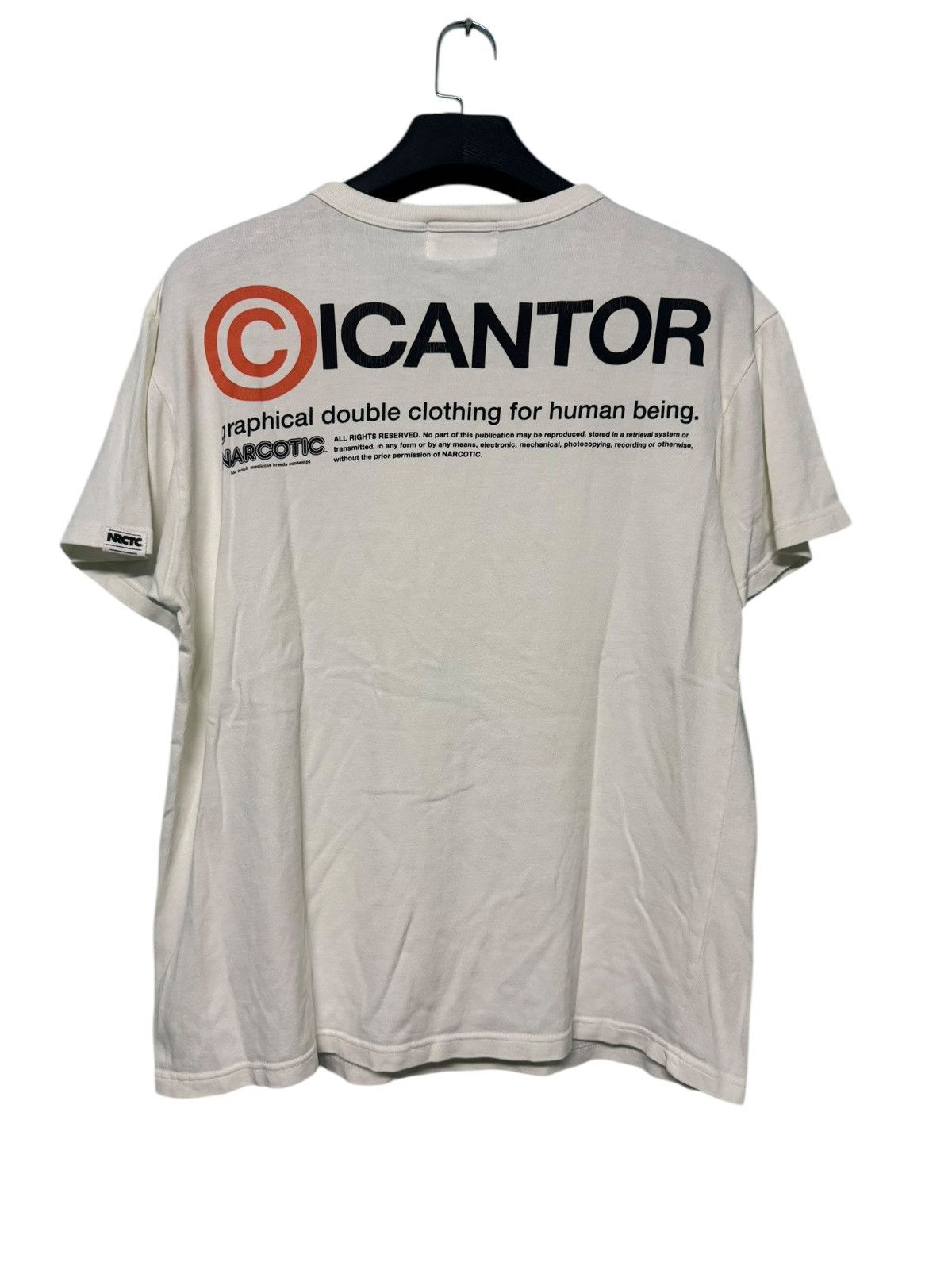 Narcotic GDC Vintage Narcotic Cicantor GDC Japanese Streetwear tee Size US L / EU 52-54 / 3 - 5 Thumbnail