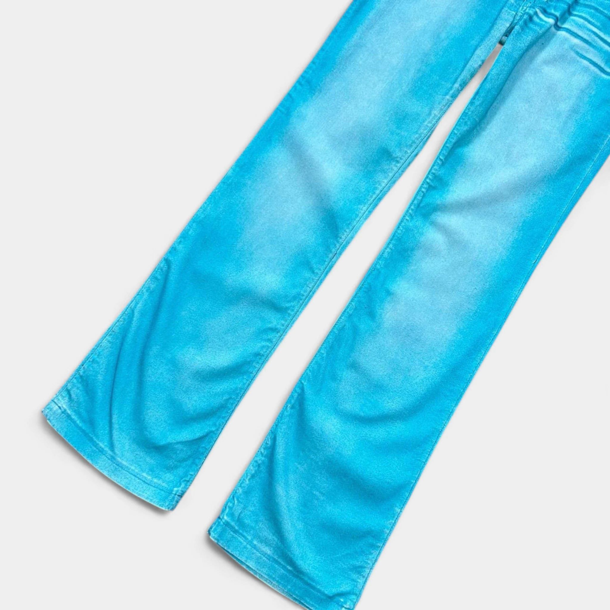 Just Cavalli Just Cavalli Flared Blue Denim Jeans Size 27" / US 4 / IT 40 - 3 Thumbnail