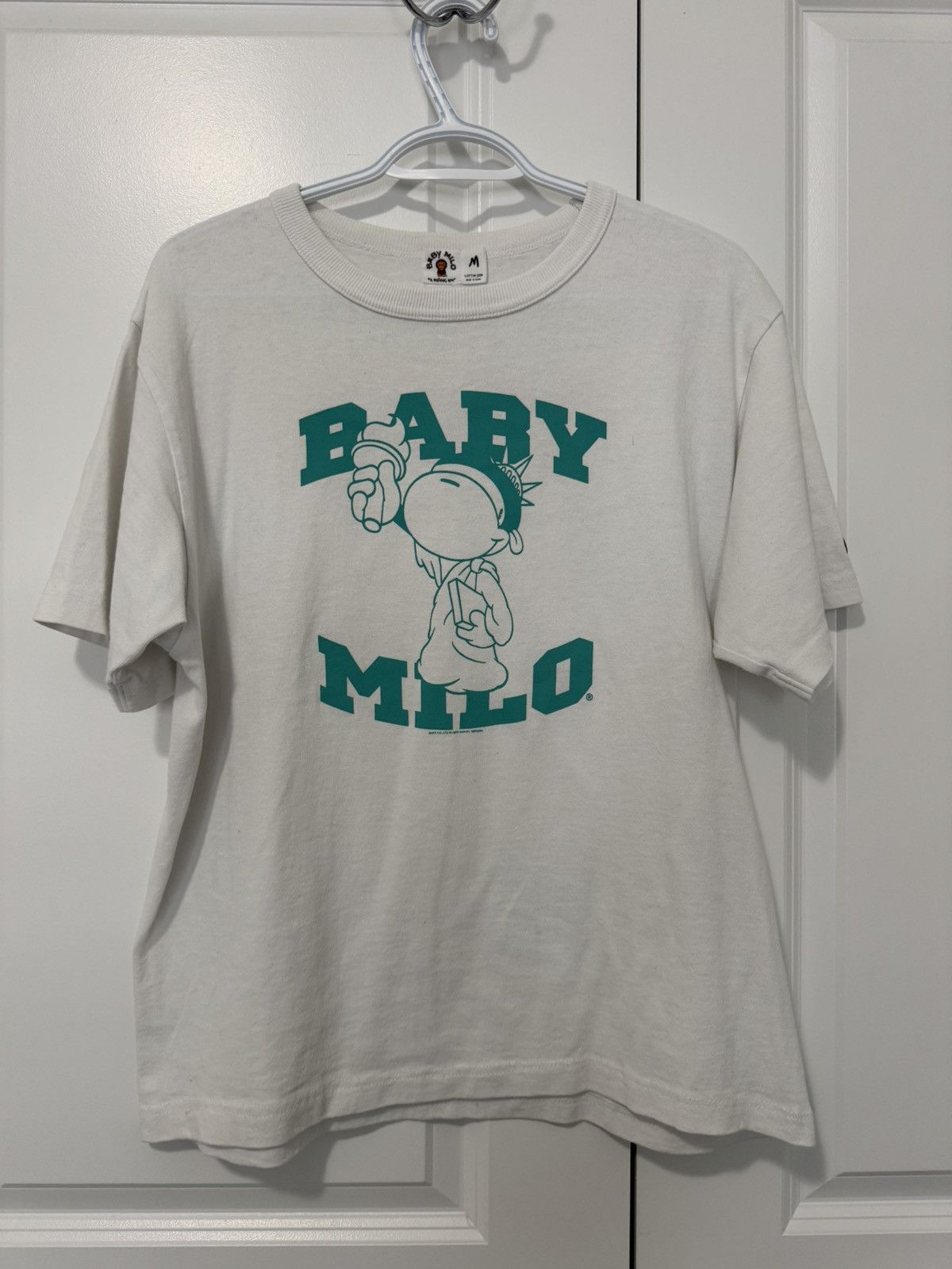 Bape Baby Milo Statue of Liberty Tee Size US M / EU 48-50 / 2 - 1 Thumbnail