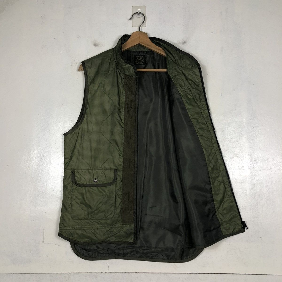 Edwin 📌VINTAGE LIGHT PUFFER VEST BIKER JACKET EDWIN Size US M / EU 48-50 / 2 - 12 Thumbnail
